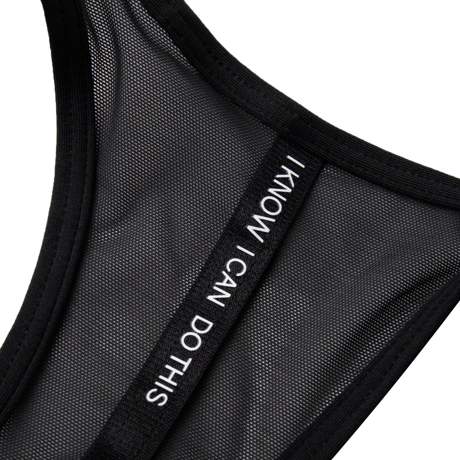 Medium Support SportBH "LN FIT" schwarz - AUBQ076-1