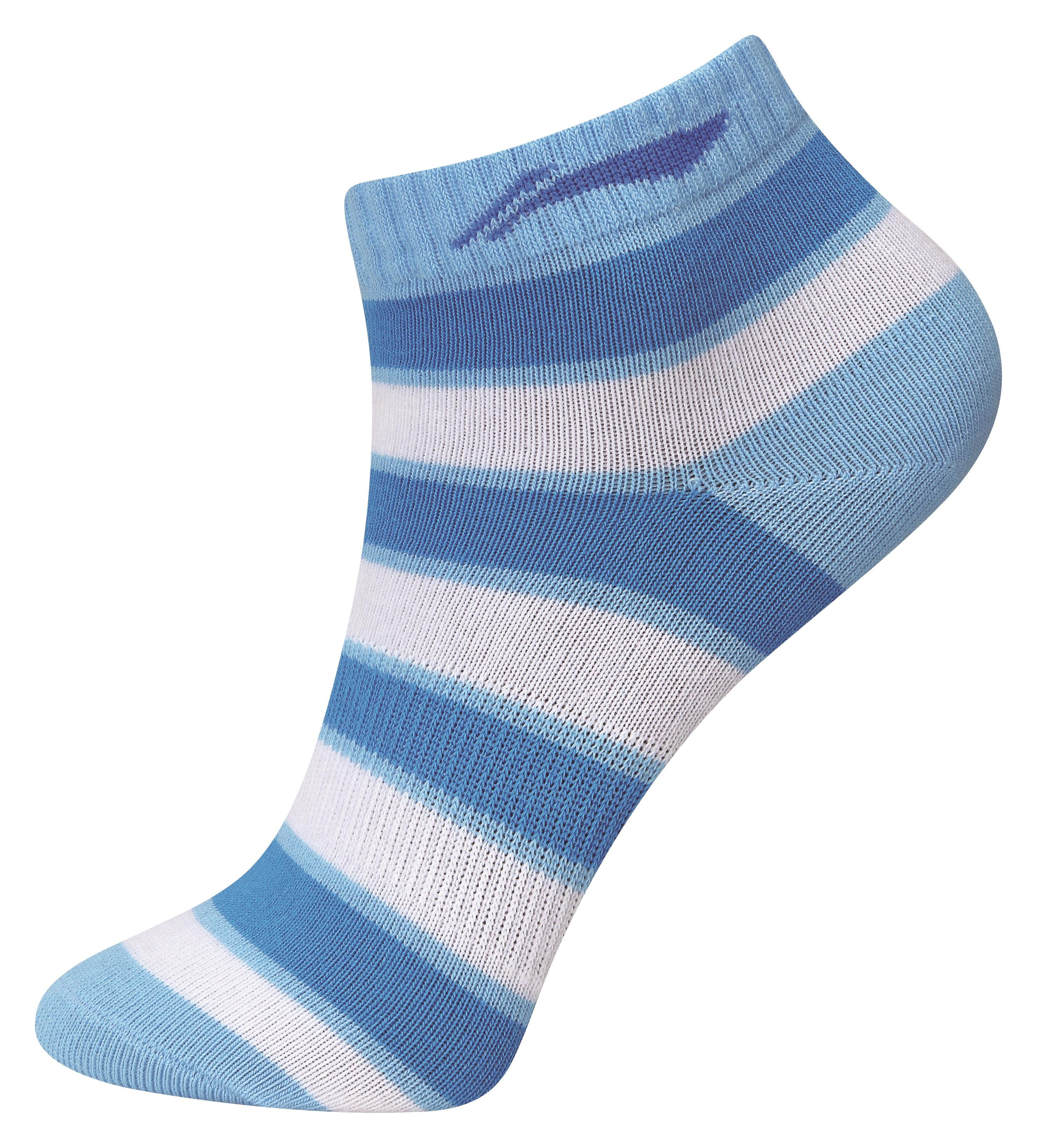 AWTM006-1 Socks 3pac Kids Black/Blue/Green
