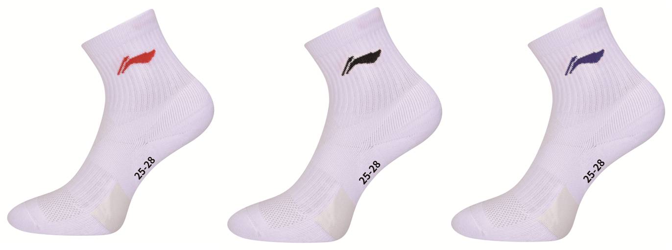 Sportsocken Dreierpack weiß (3-pack) - AWTS003-2 25-28cm (L)