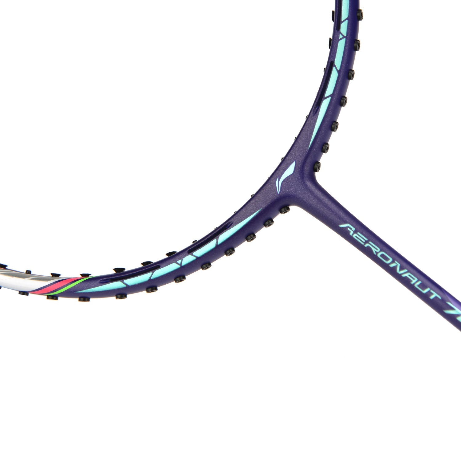 Badmintonschläger Aeronaut 7000 Instinct Cyan unbespannt - AYPT409-5