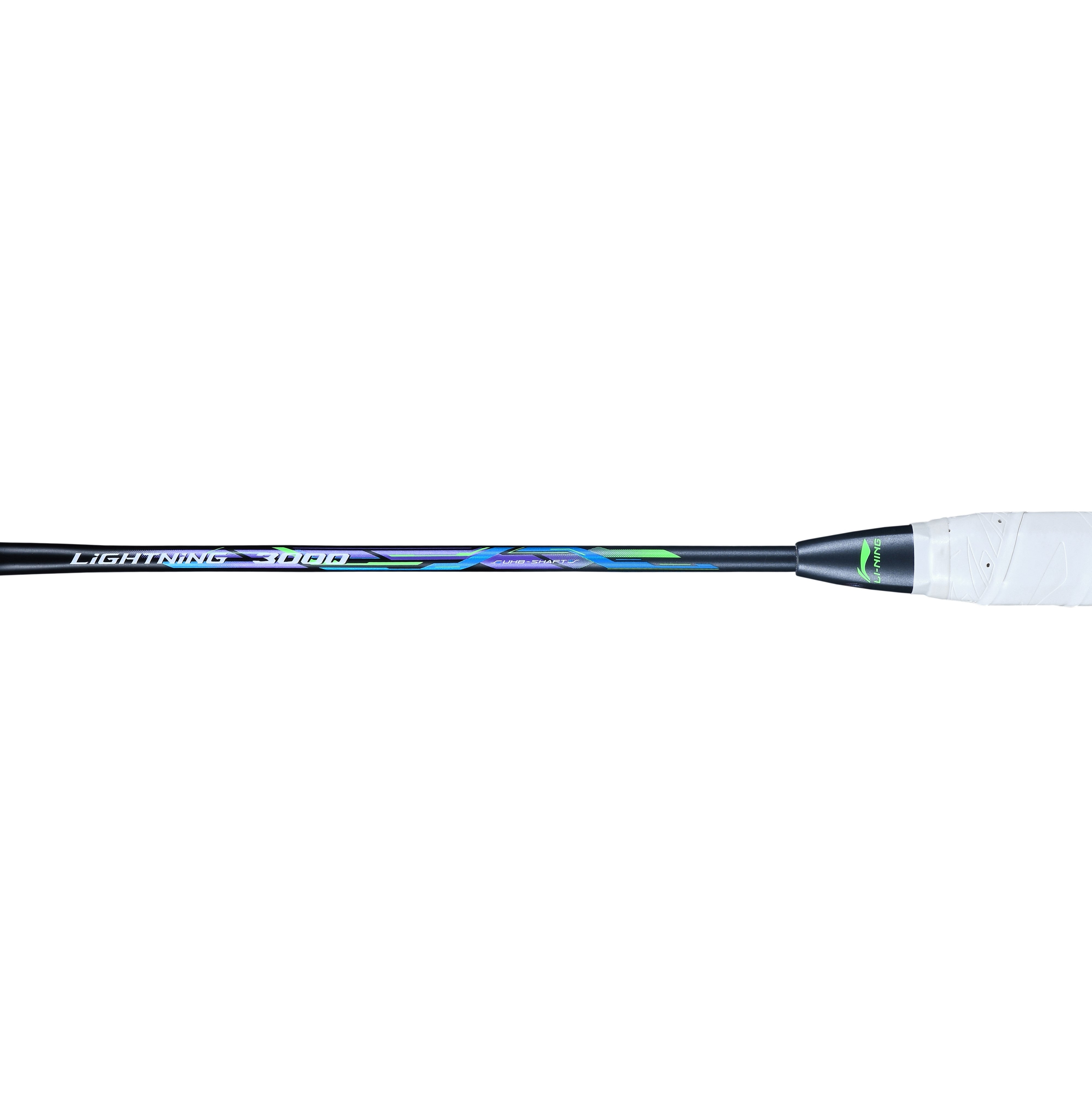 Badmintonschläger Lightning 3000 unbespannt Grau-Schwarz - AYPQ132-1