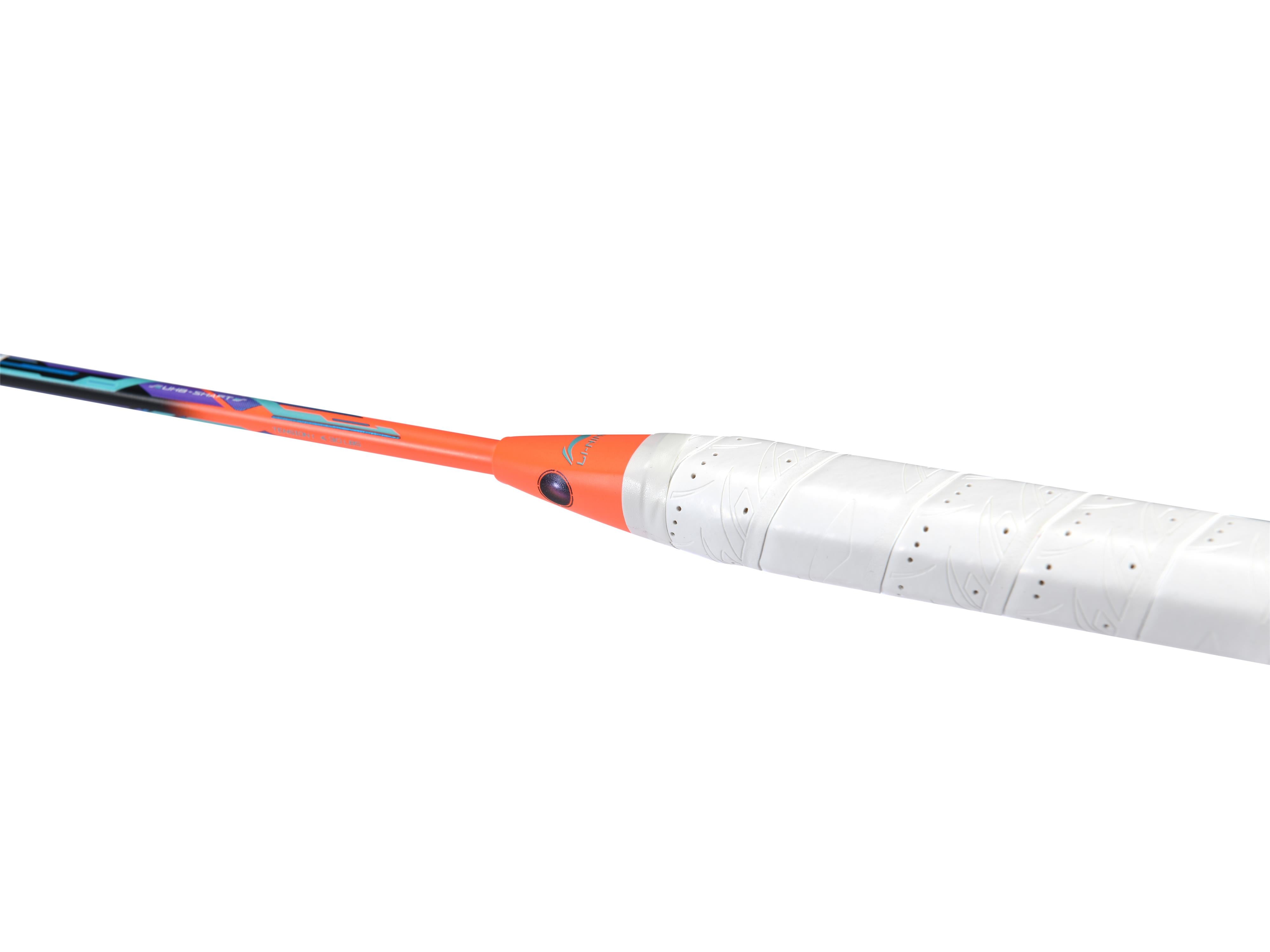 Badmintonschläger Lightning 3000 unbespannt Orange-Schwarz - AYPQ142-1