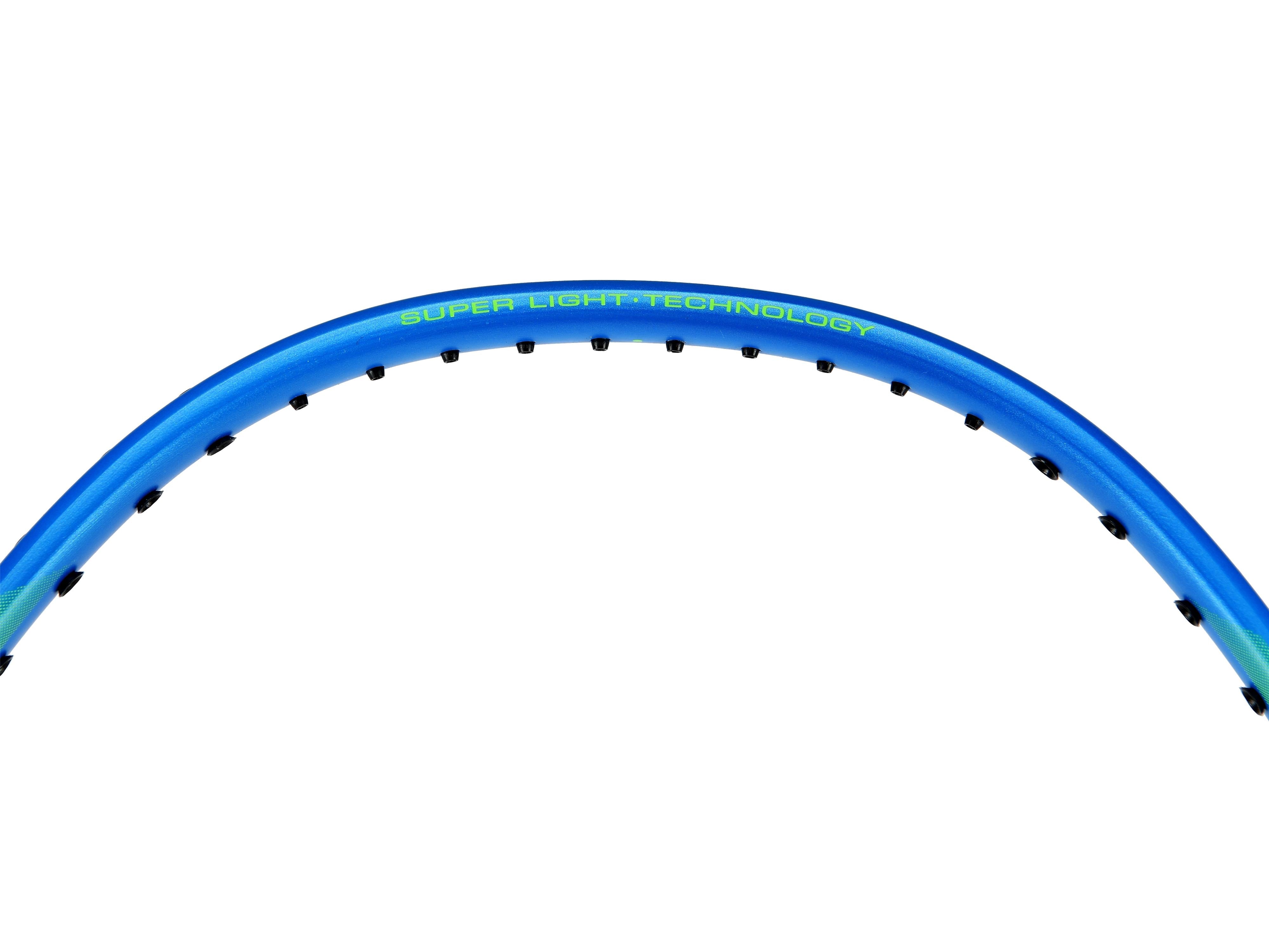 Badmintonschläger WindStorm 72 S unbespannt Blau-Pink - AYPT427-6