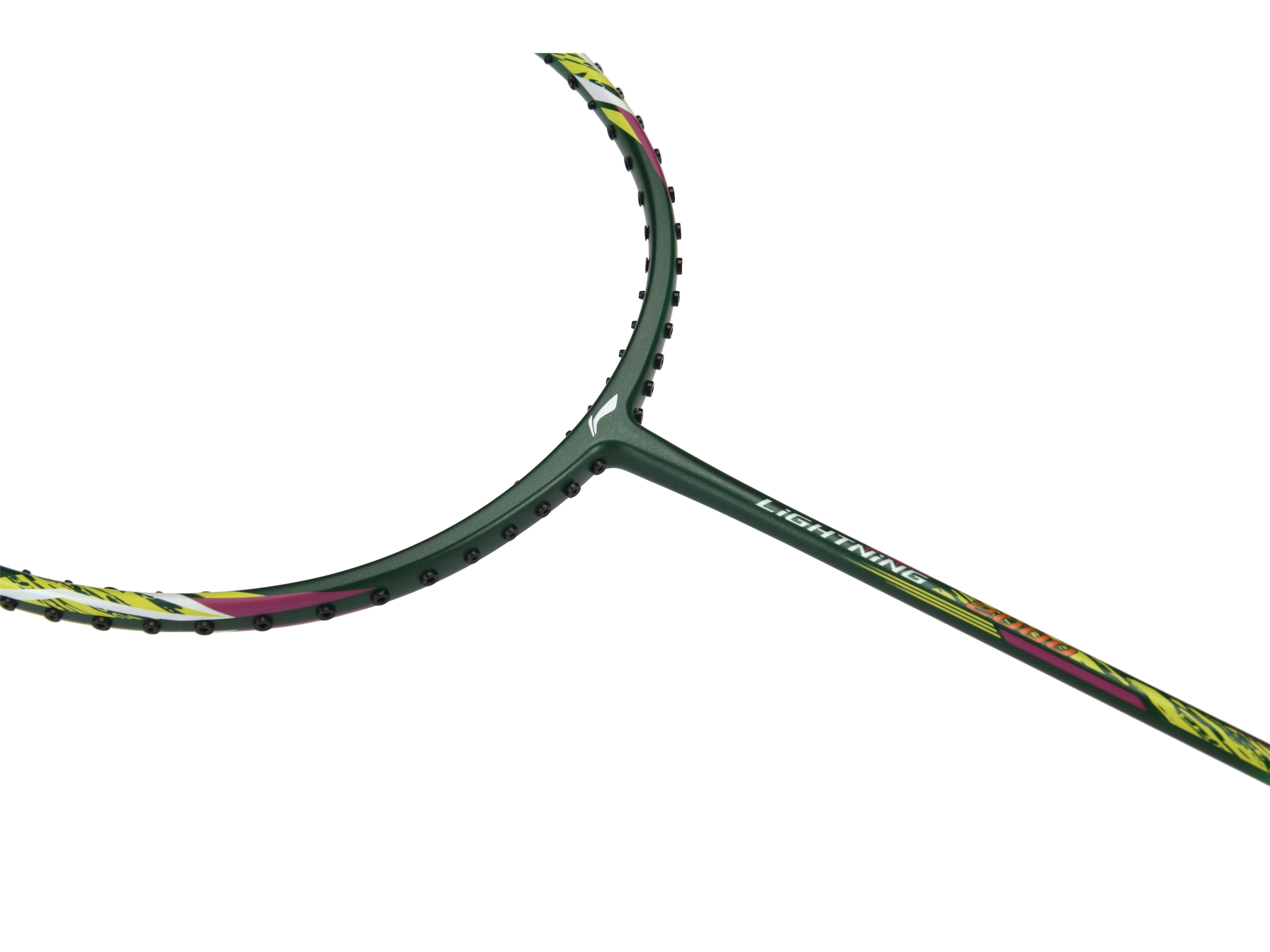 Badmintonschläger Lightning 2000 unbespannt Gelb-Grün - AYPR014-1