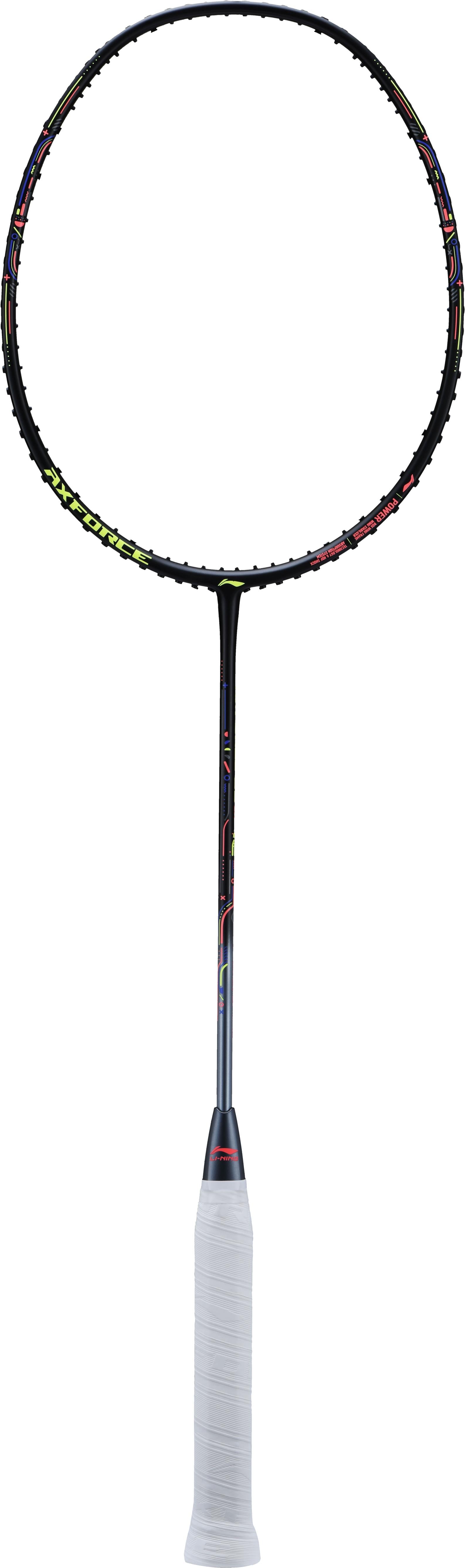 Badmintonschläger AXFORCE 80 JR (5U) unbespannt schwarz - AYPS083-1/AYPT297-5
