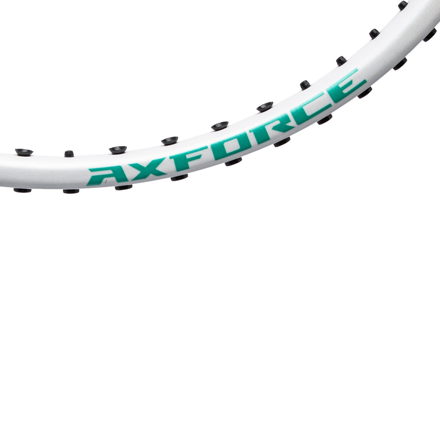 Badmintonschläger AXFORCE BIGBANG (7U) weiß - unbespannt - AYPS275-1/AYPT291-7