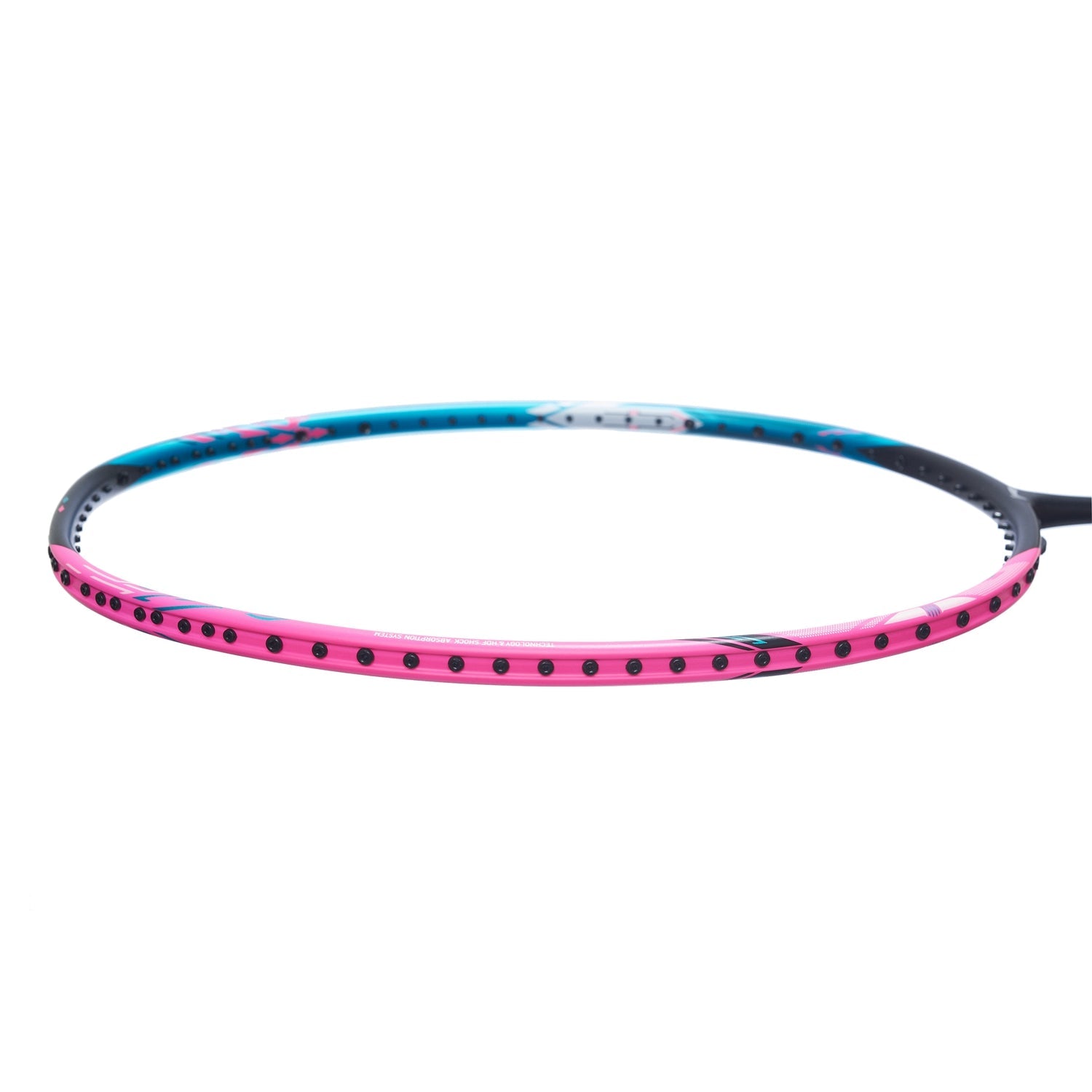 Badmintonschläger HalberTec 8000 (3U) Green/Pink - unbespannt  - AYPT013-1