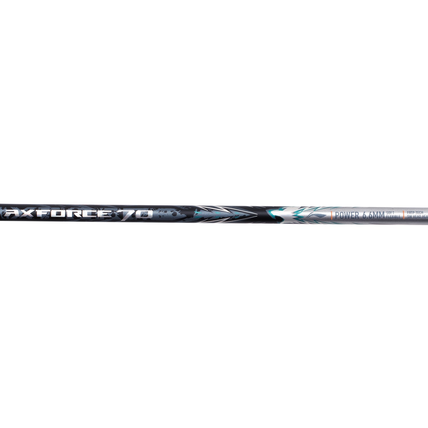 Badmintonschläger AXFORCE 70 (4U) Black/Silver - unbespannt - AYPT047-1/AYPT277-4