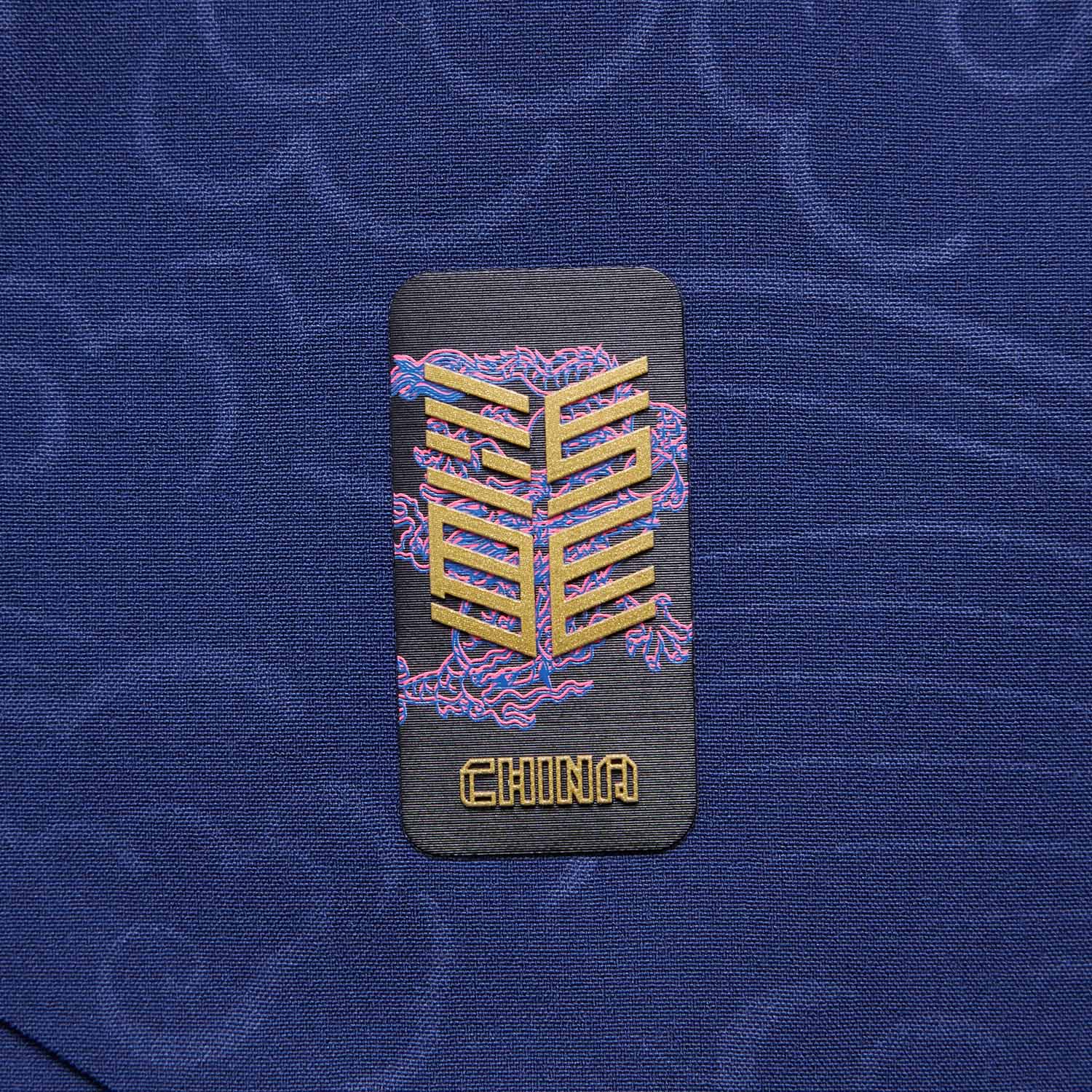 Unisex Trainingsjacke China Team "Dragon" - blau - AYYU015-3