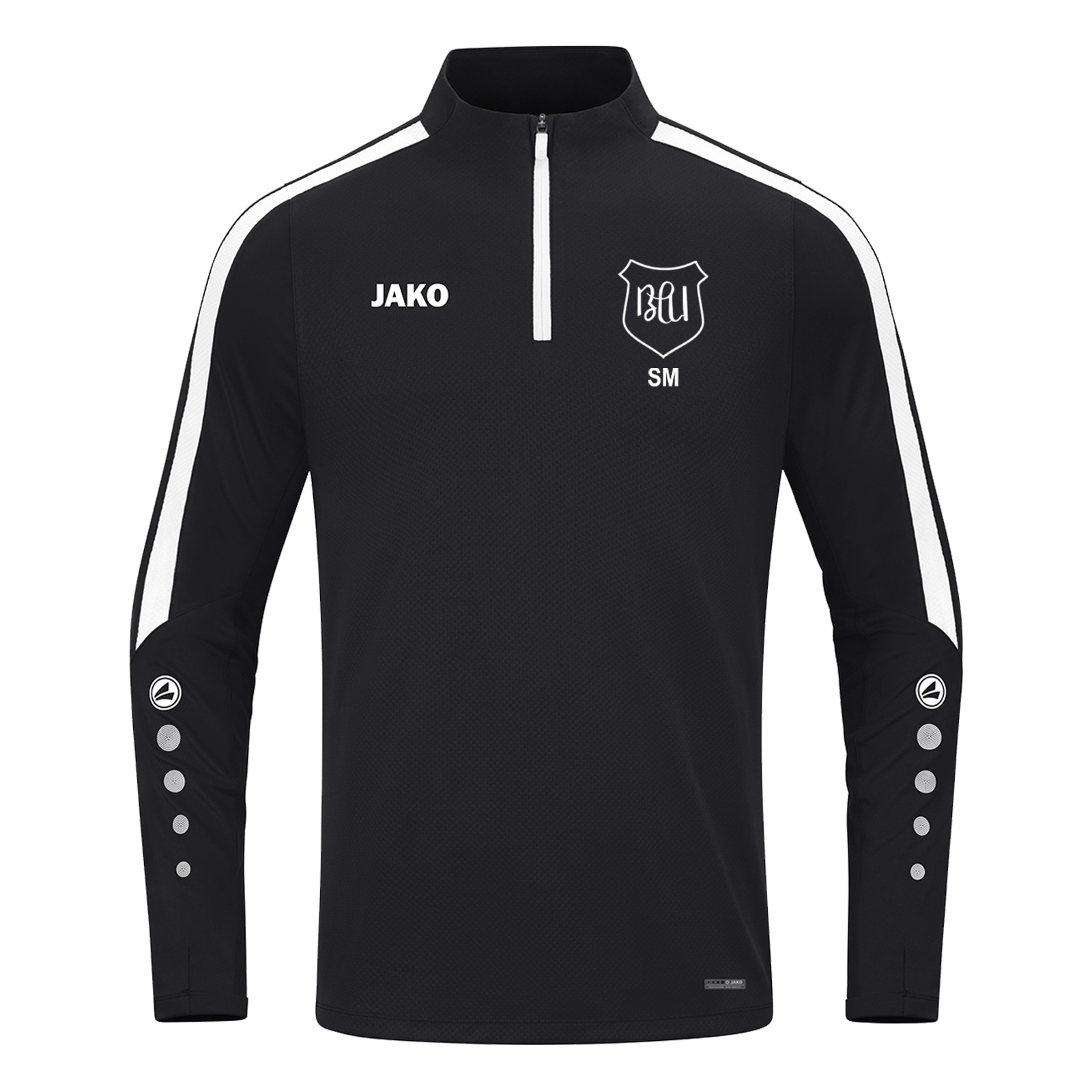 BCU Zip Top schwarz