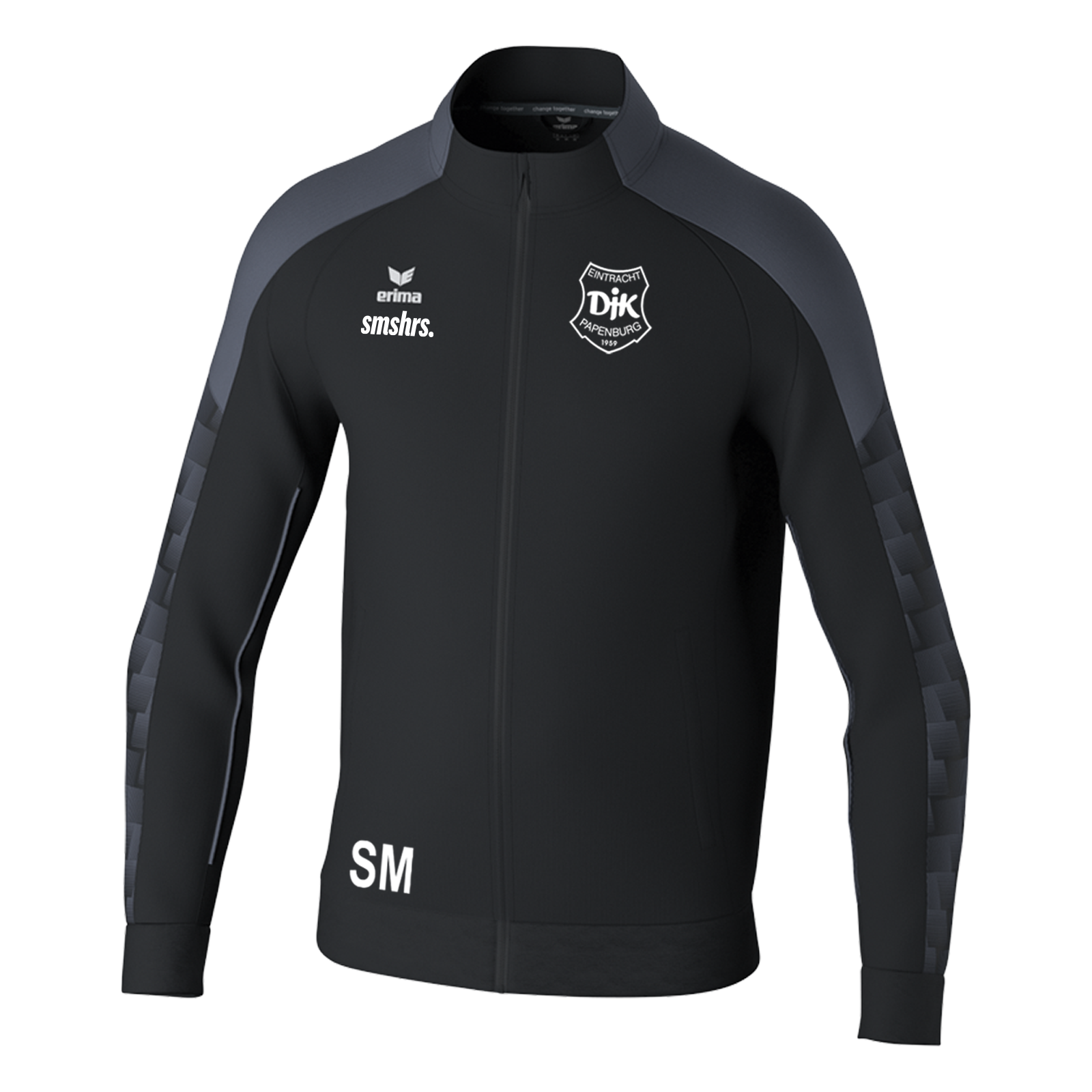 DJK Eintracht Papenburg Erima EVO STAR Trainingsjacke ohne Kapuze