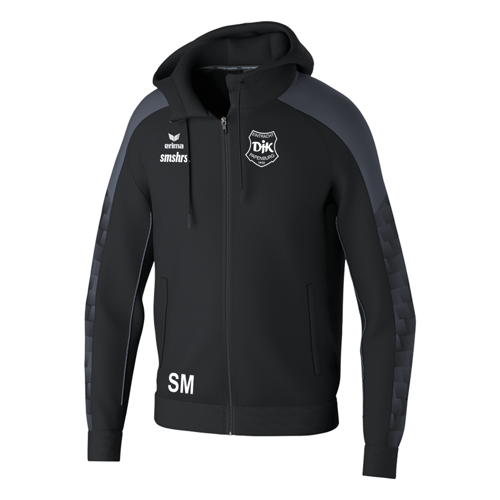 DJK Eintracht Papenburg Erima EVO STAR Trainingsjacke ohne Kapuze