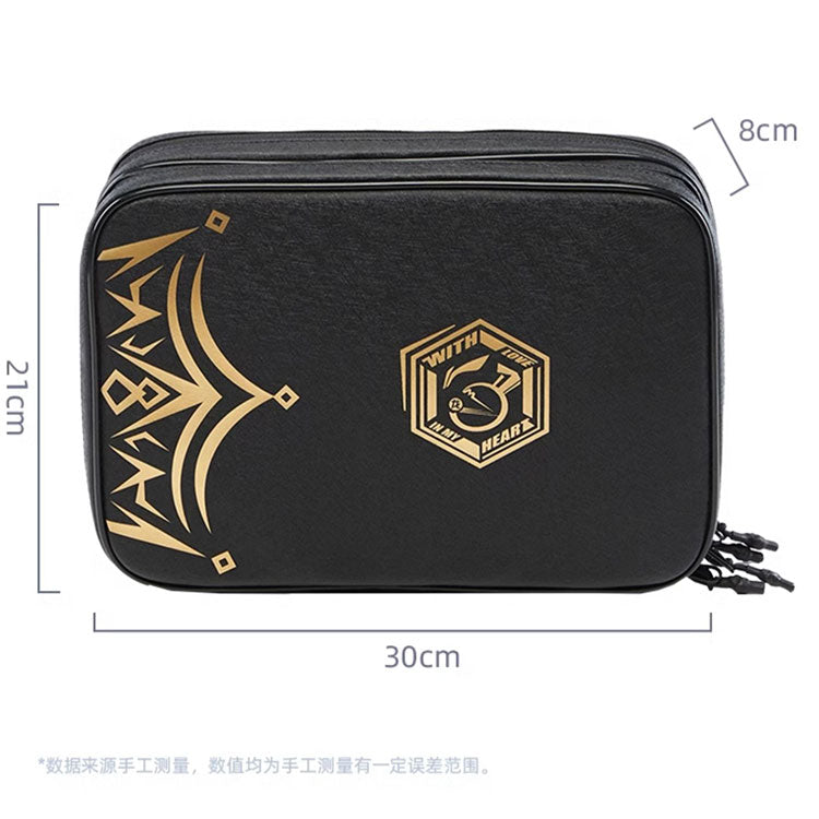 Tischtennis Ma Long Schlägerhülle National Team 2025 schwarz - ABJU031-1