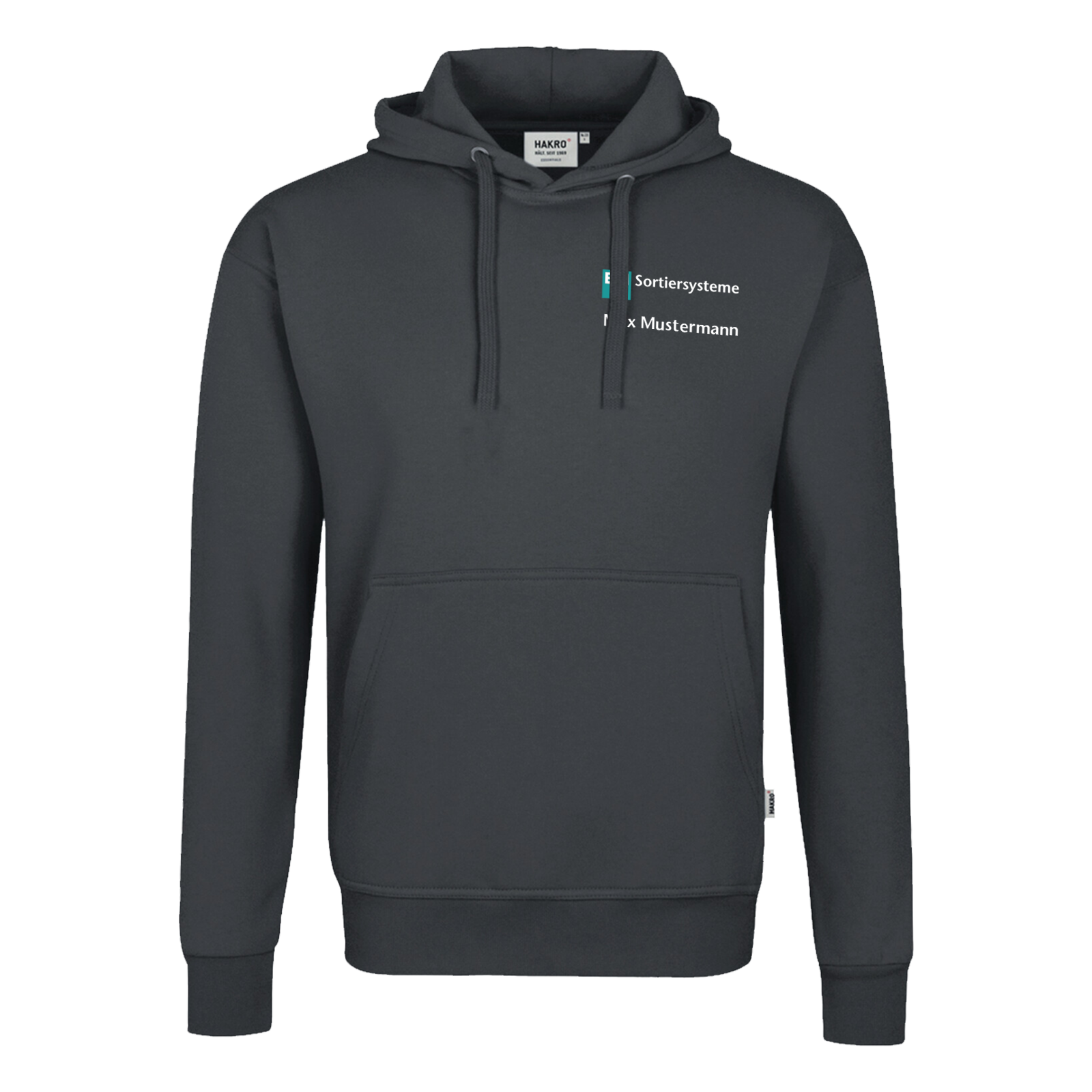 Kapuzen Sweatshirt E+K Sortiersysteme