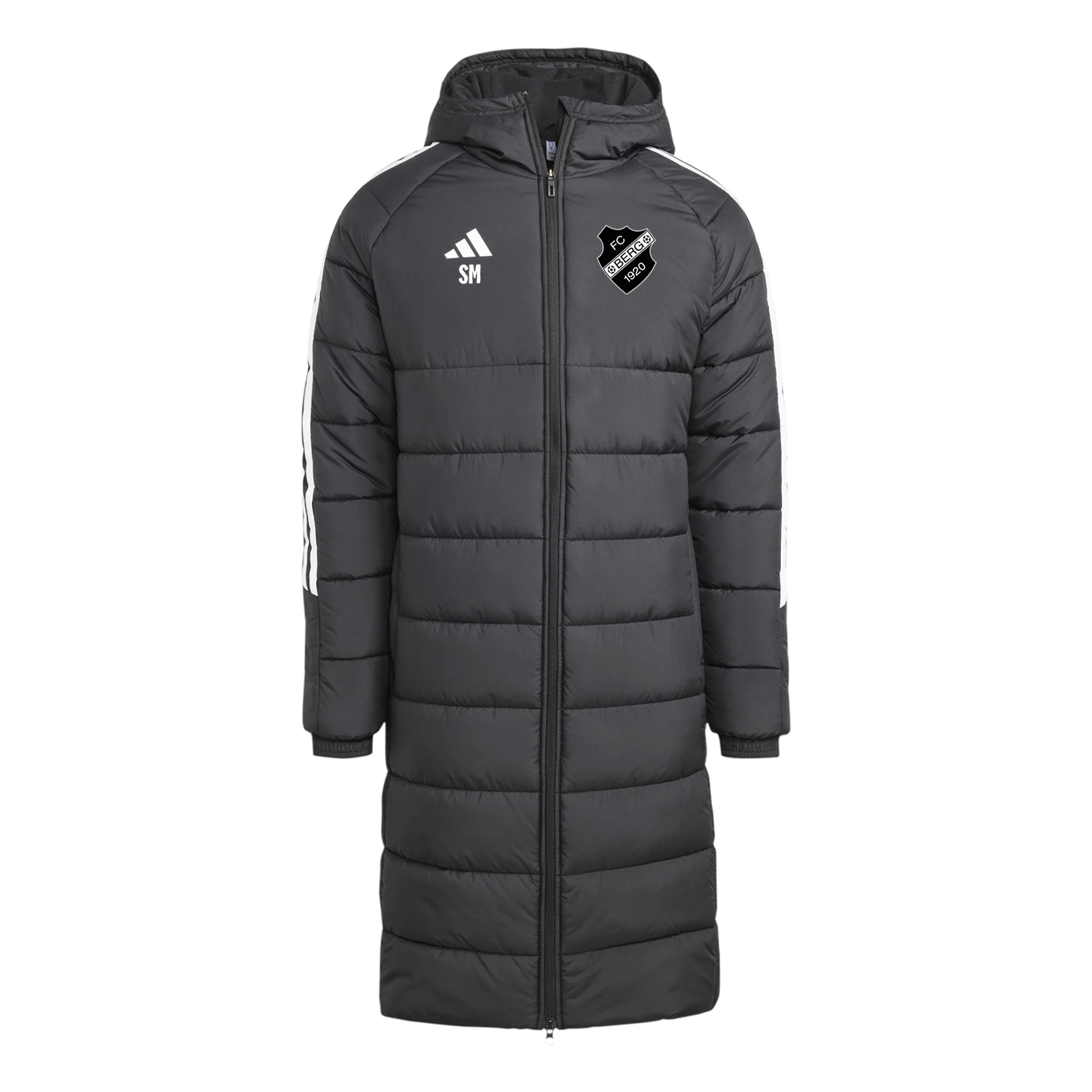FC Berg Adidas Tiro 24 Langer Mantel/Stadionjacke