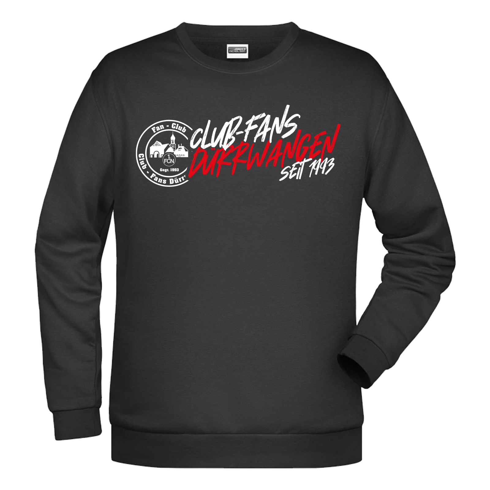 Sweatshirt Club-Fans Dürrwangen "Graffiti"