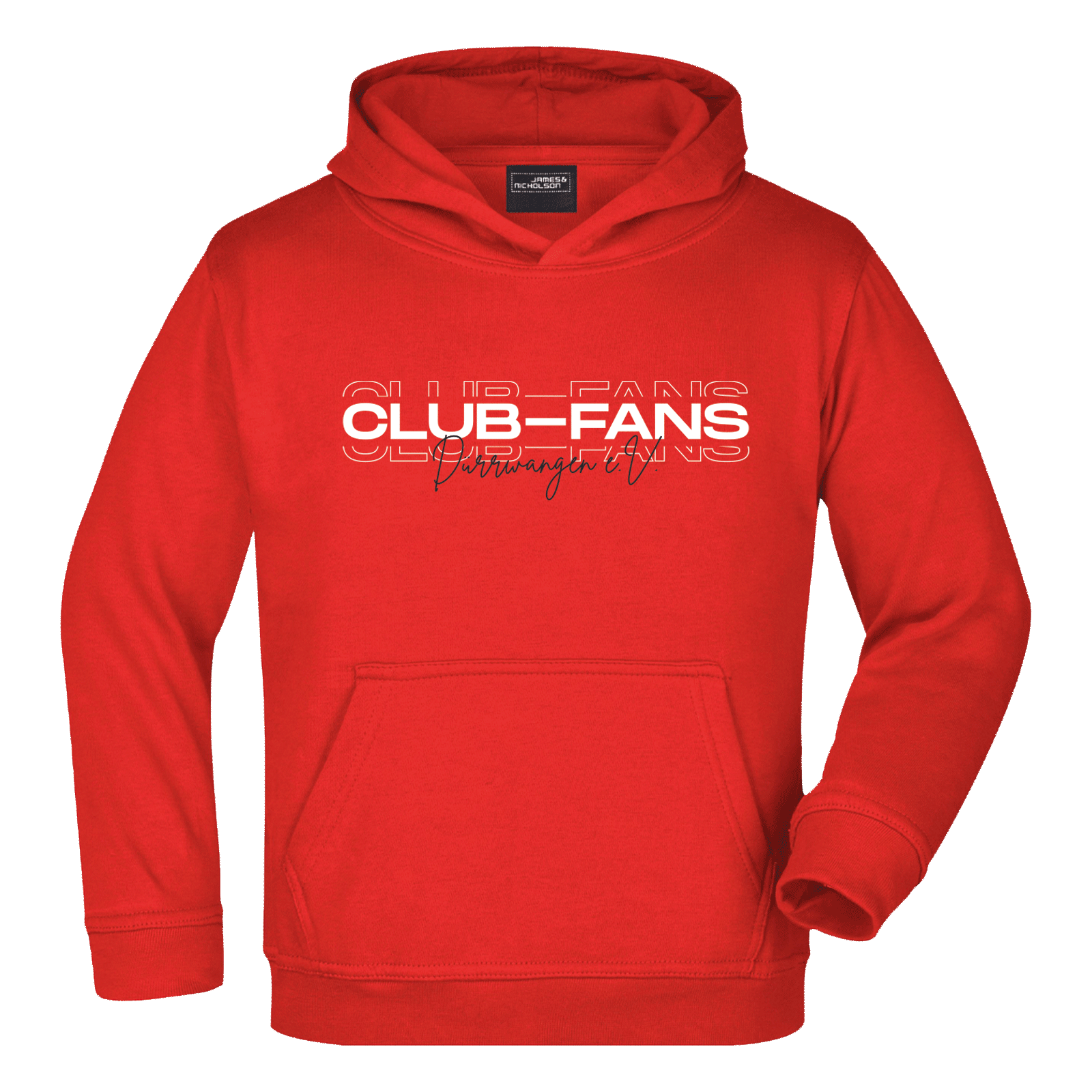 Hoody Club-Fans Dürrwangen Kids "Outline"
