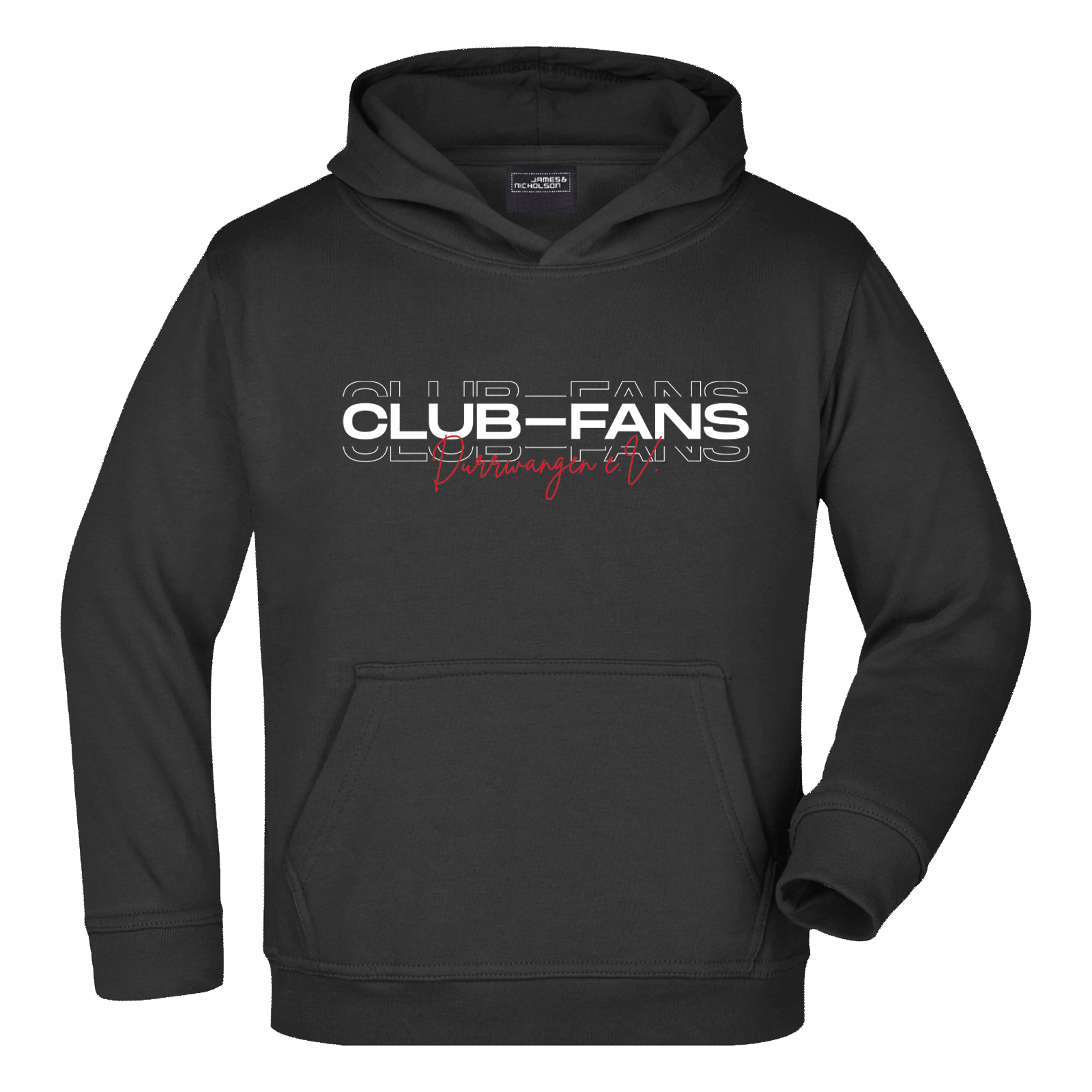 Hoody Club-Fans Dürrwangen Kids "Outline"