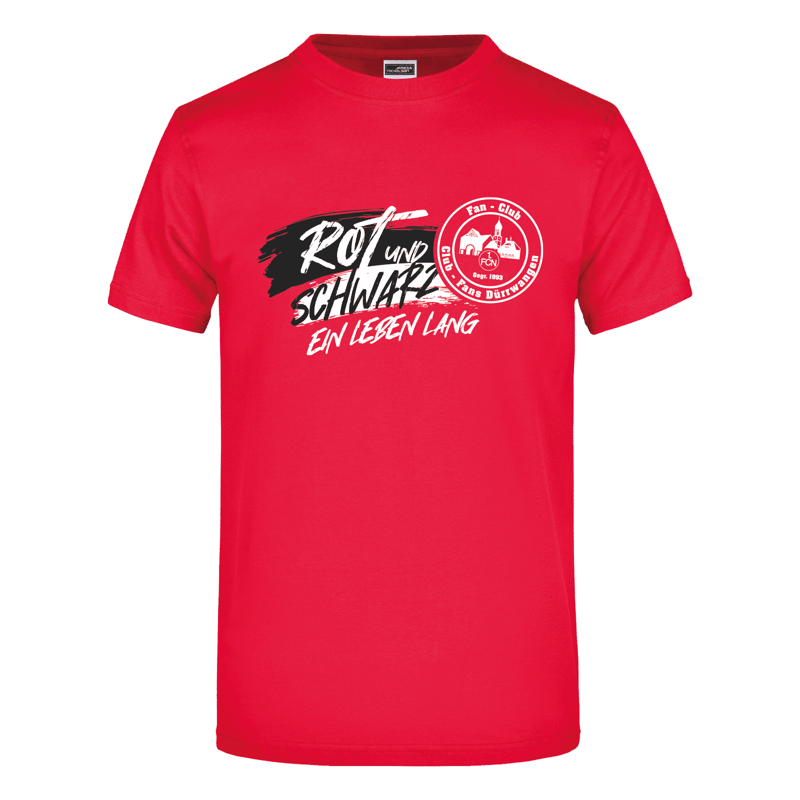 Shirt Club-Fans Dürrwangen "Ein Leben lang" Damen