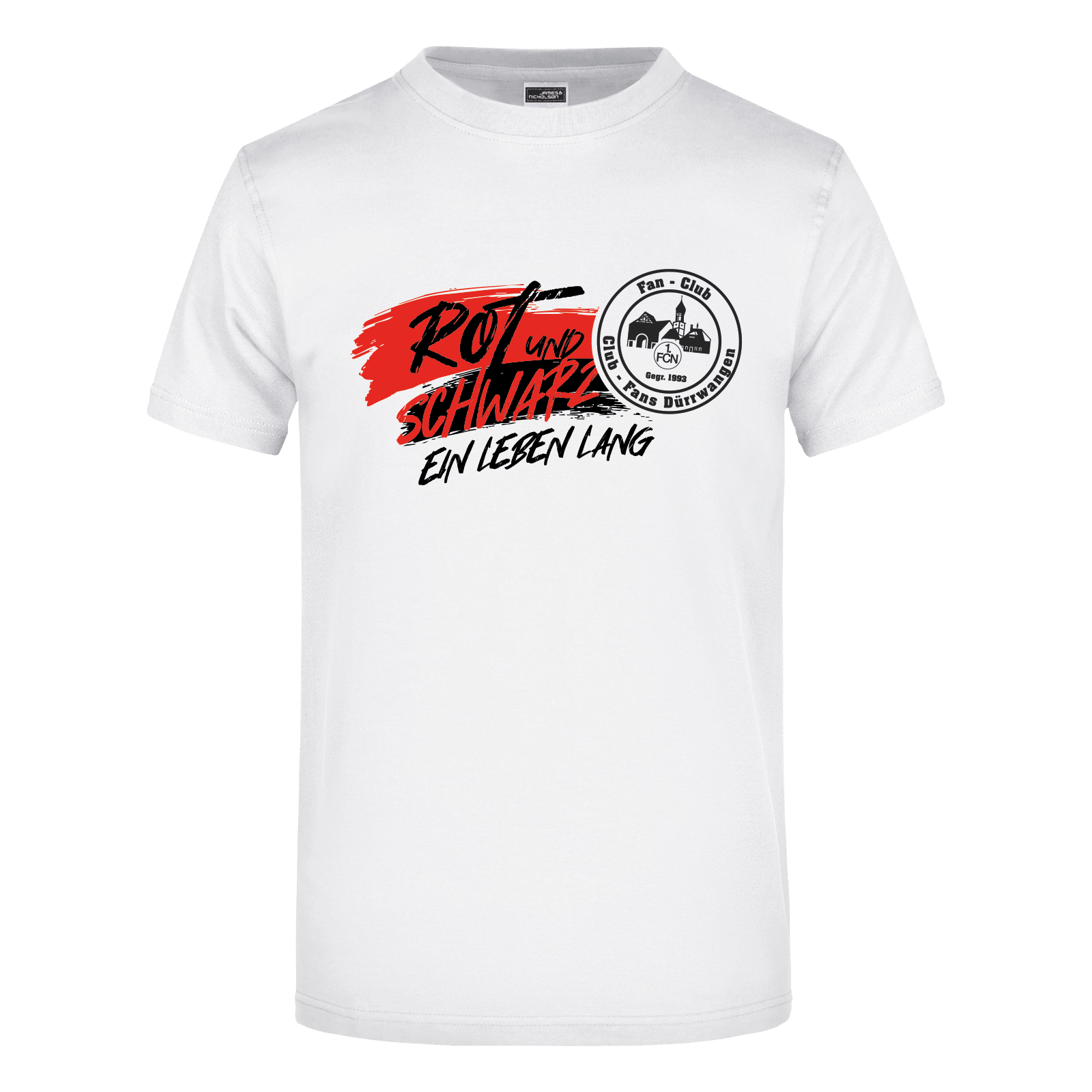 Shirt Club-Fans Dürrwangen "Ein Leben lang" Damen