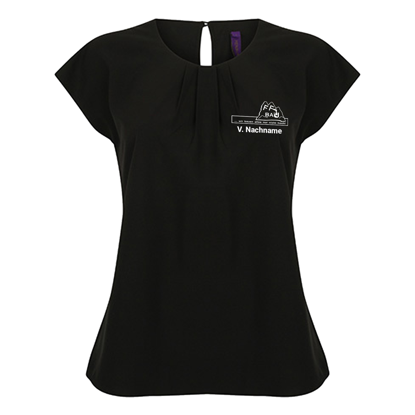 Damen Short Sleeve Bluse