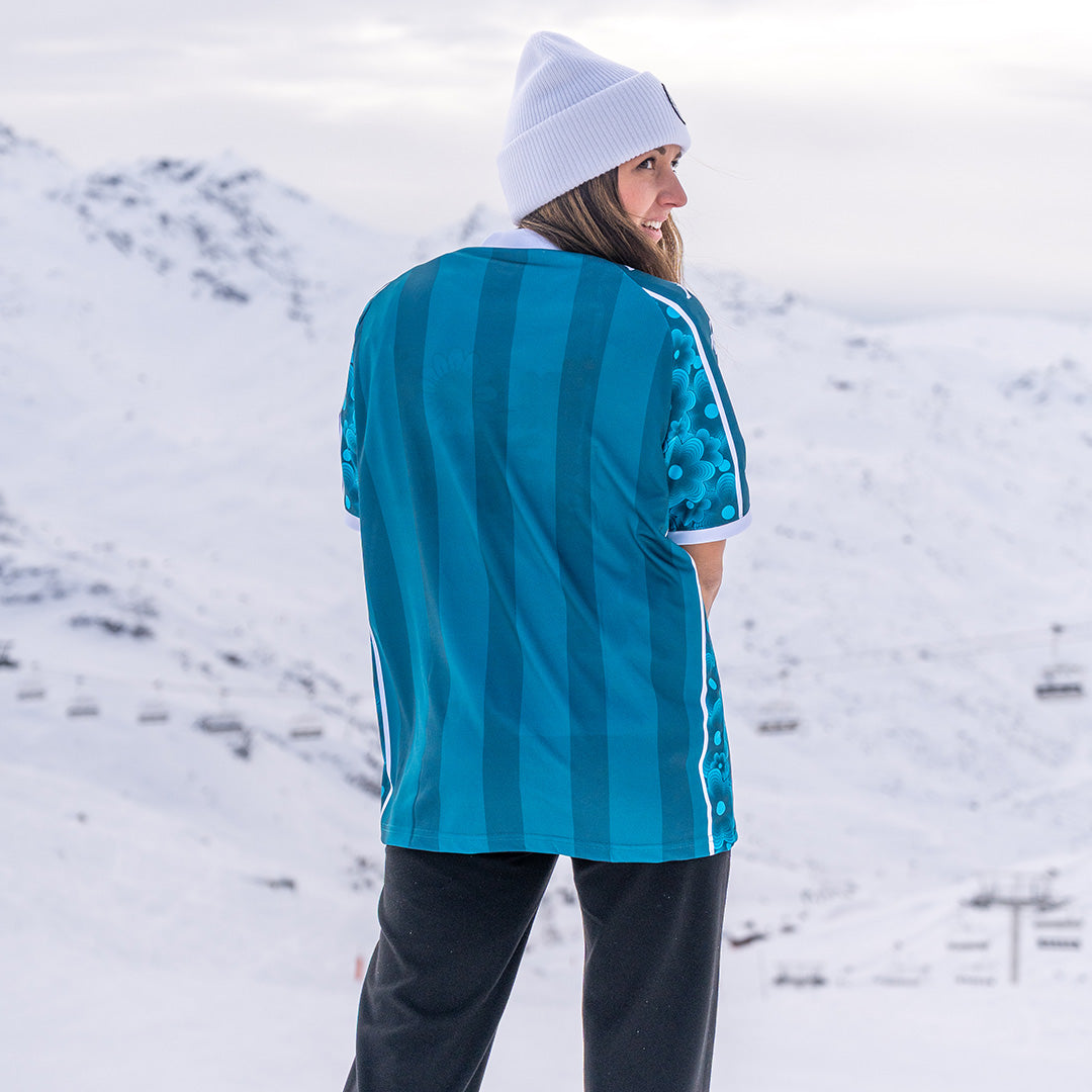Maillot Claro Fleurs Folie Douce Val Thorens 2025 Grün Unisex - Bild 6