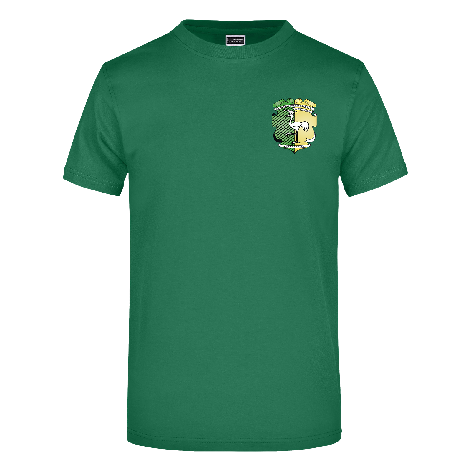 Grün-Gold Wurzbach T-Shirt "Logo"