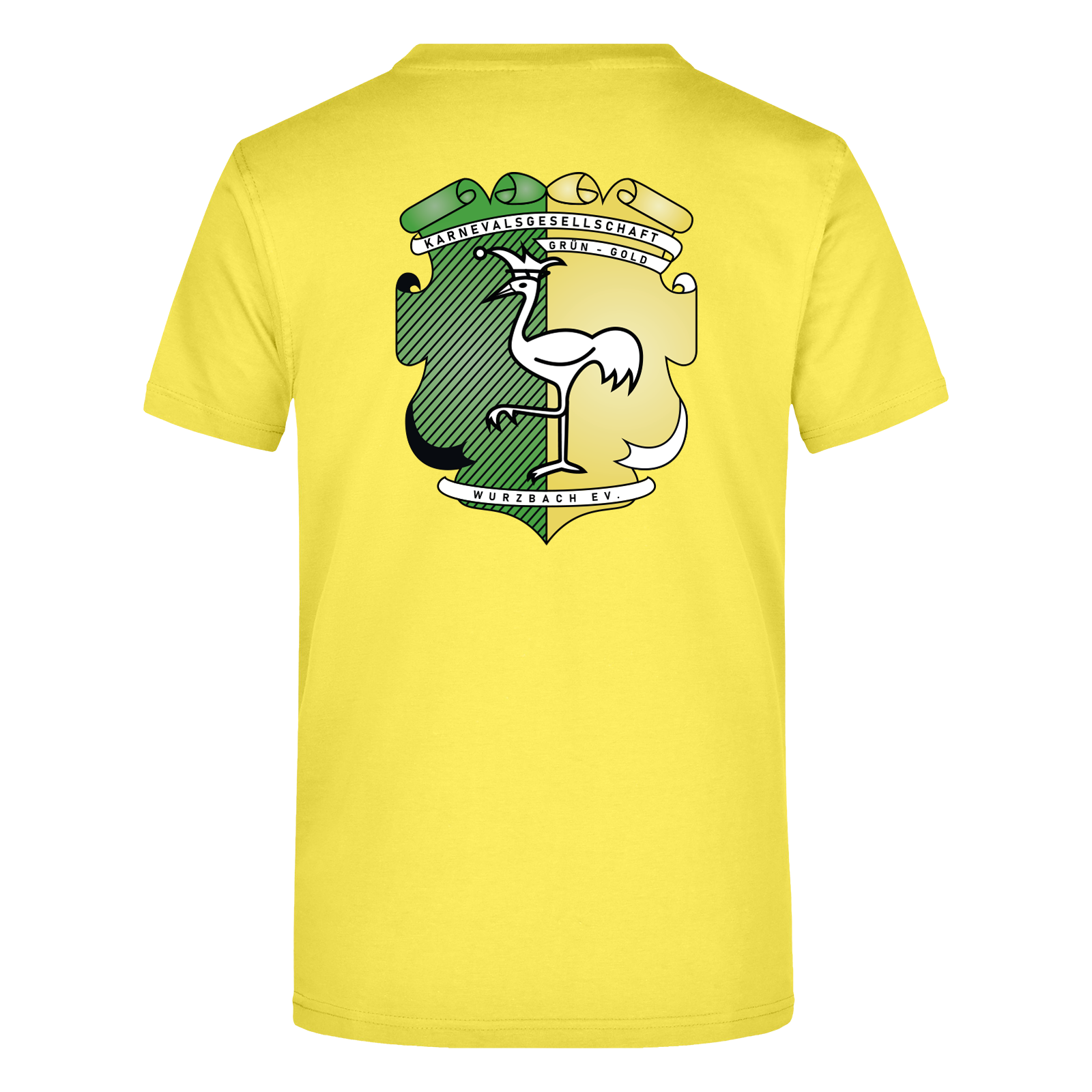 Grün-Gold Wurzbach T-Shirt "Logo"