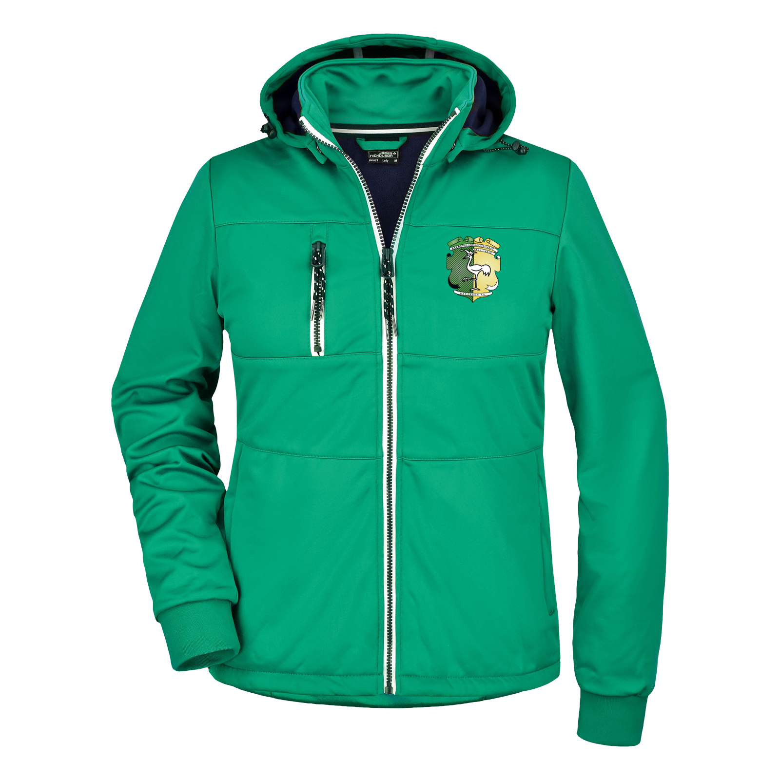 Grün-Gold Wurzbach Softshelljacke Damen