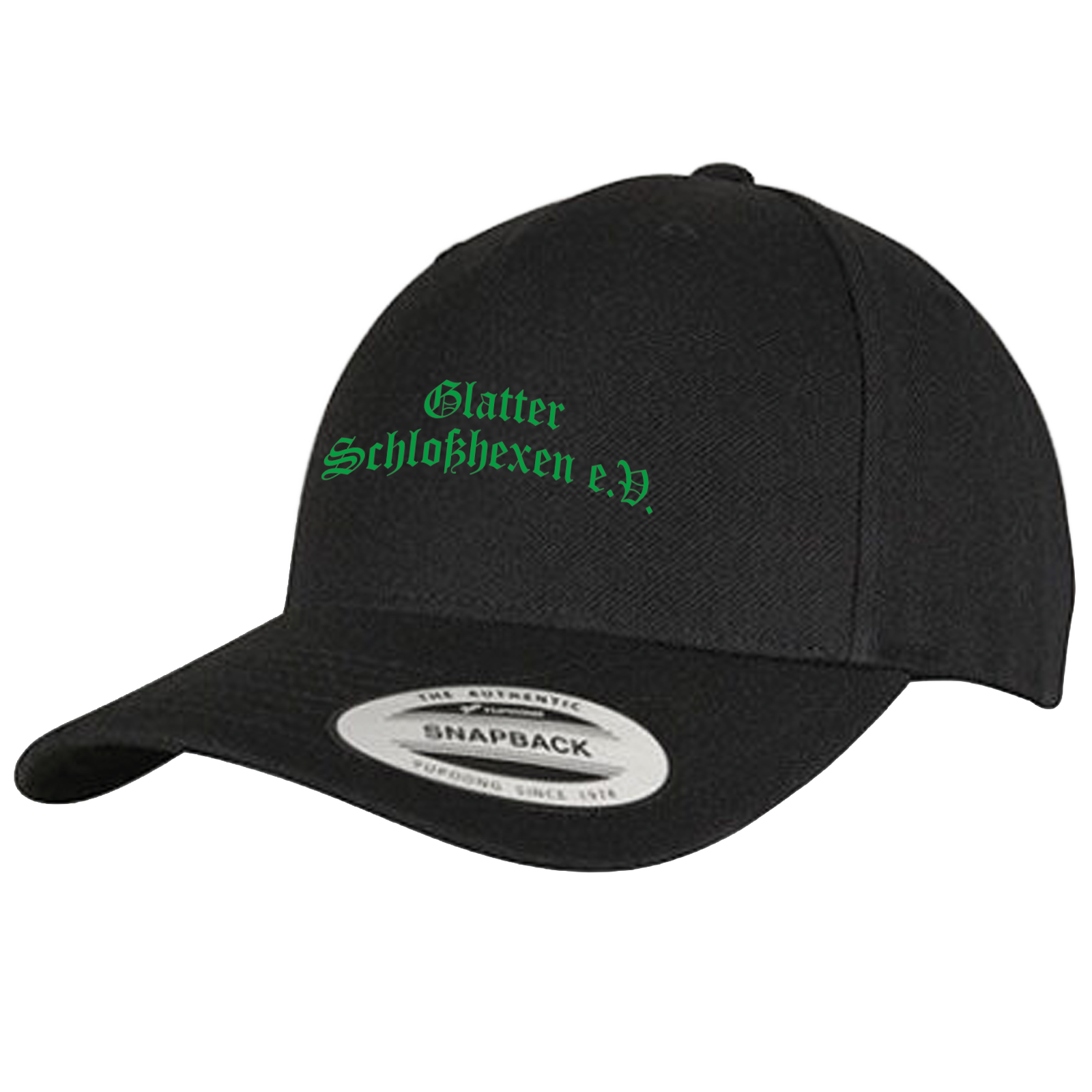 Glatter Schlosshexen Curved Cap