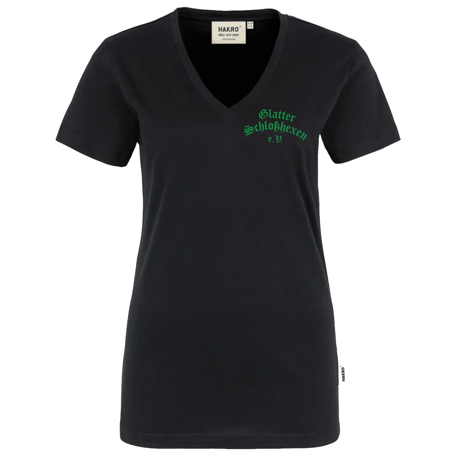 Glatter Schlosshexen Hakro – Damen V-Shirt Classic