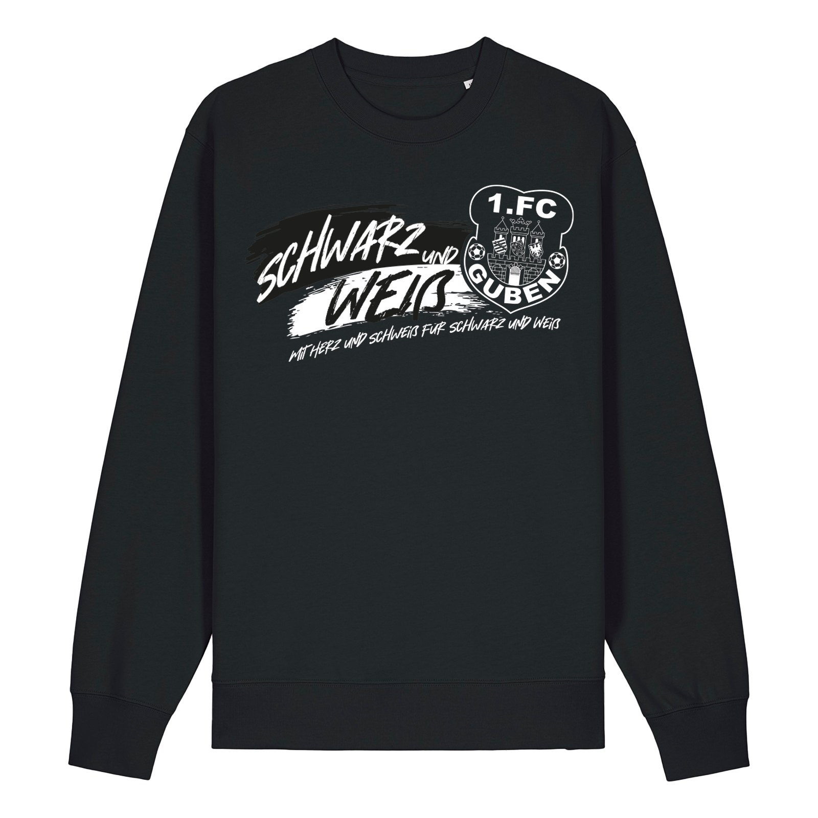 Guben Sweatshirt "Schwarz&Weiss"
