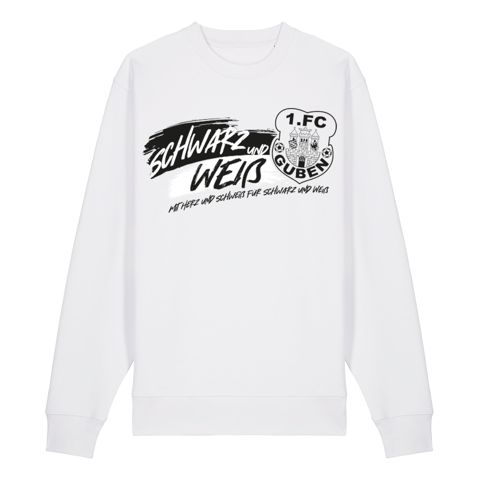 Guben Sweatshirt "Schwarz&Weiss"