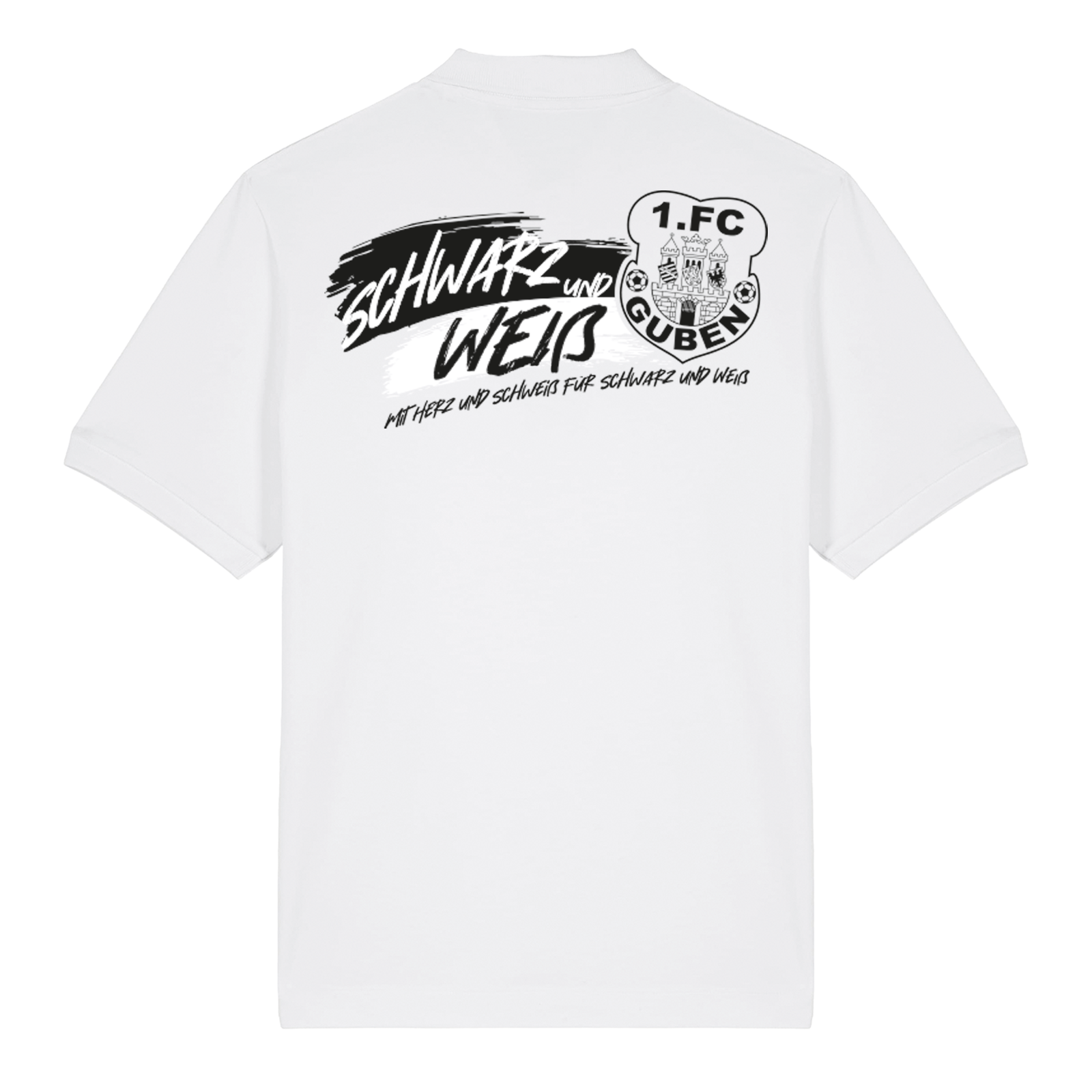 Guben Poloshirt "Schwarz&Weiss"