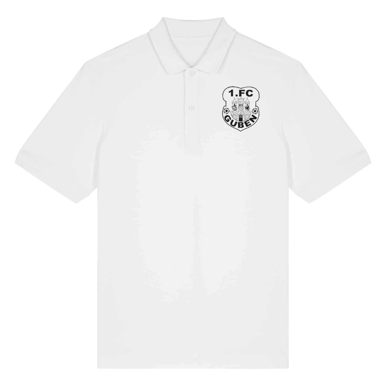 Guben Poloshirt "Schwarz&Weiss"