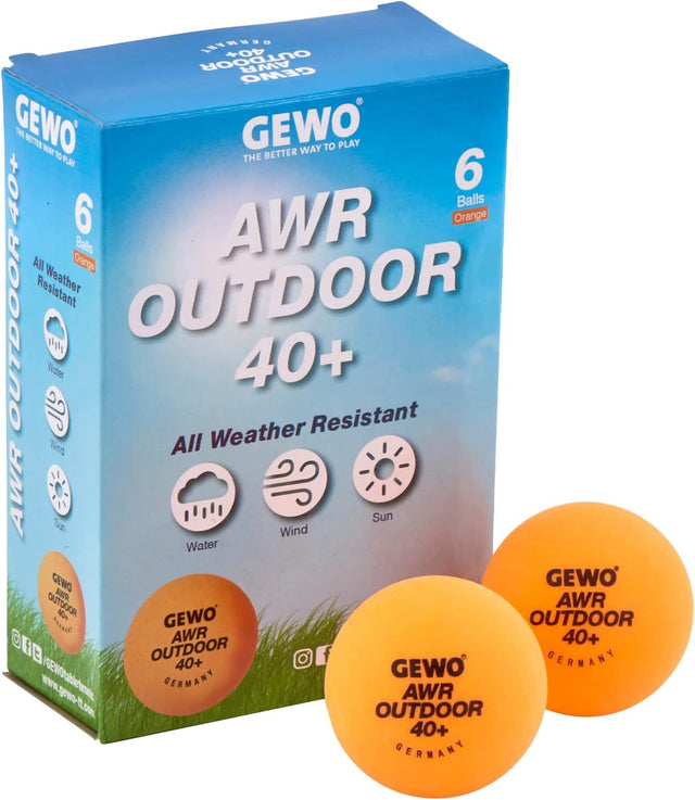 GEWO Ball AWR Outdoor 40+ 6er