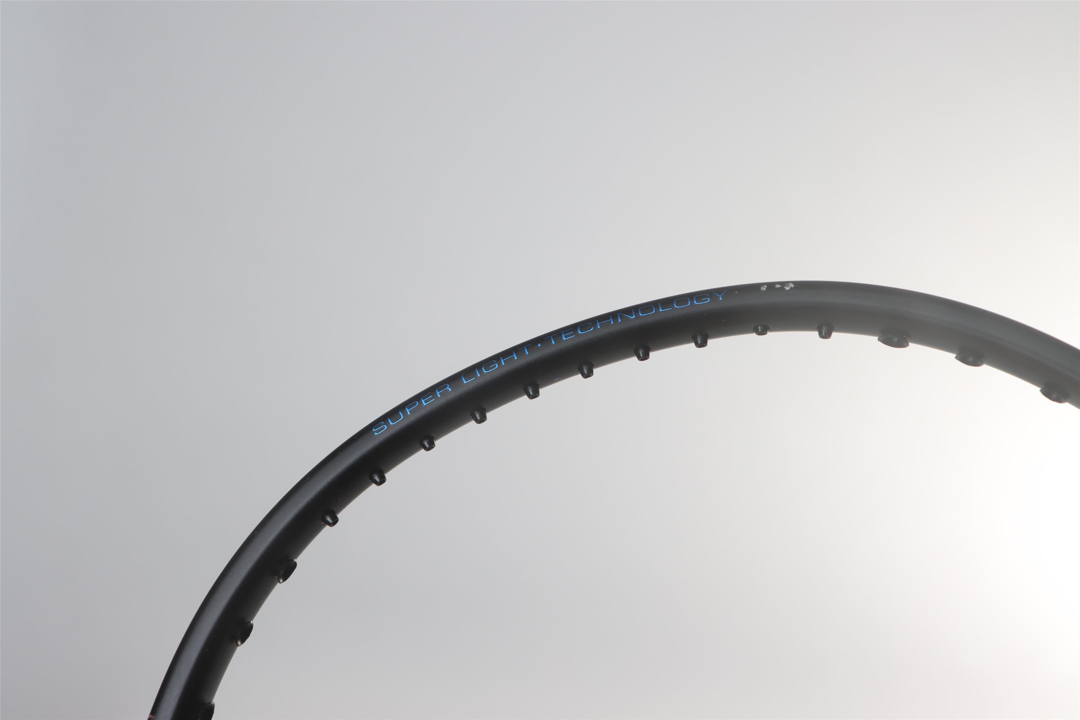 Badmintonschläger WindStorm 79 H unbespannt Schwarz - AYPT449-5