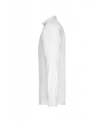 Men's Shirt Longsleeve Micro-Twill (white)