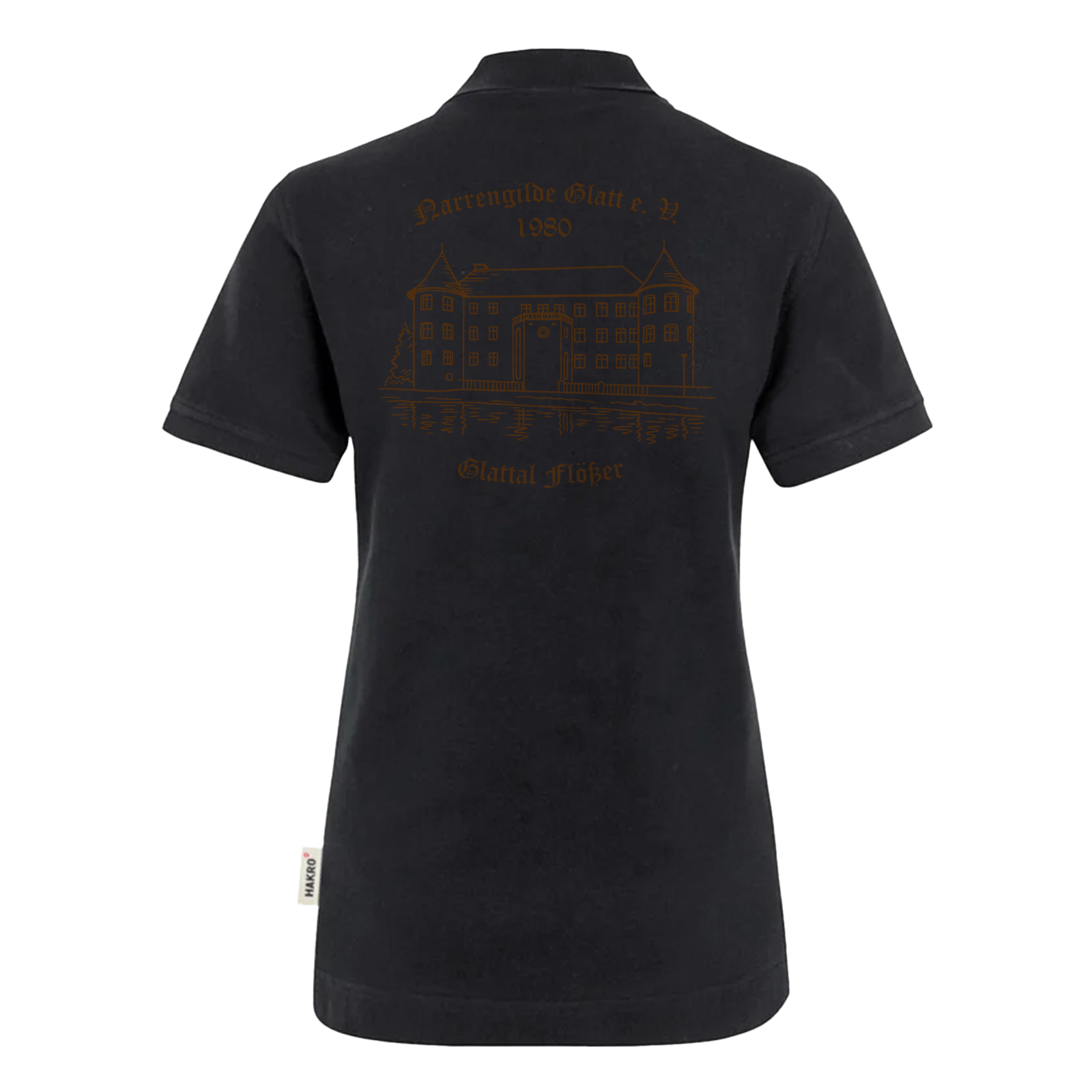 Narrengilde Glatt Damen Poloshirt "Glattal Flößer"