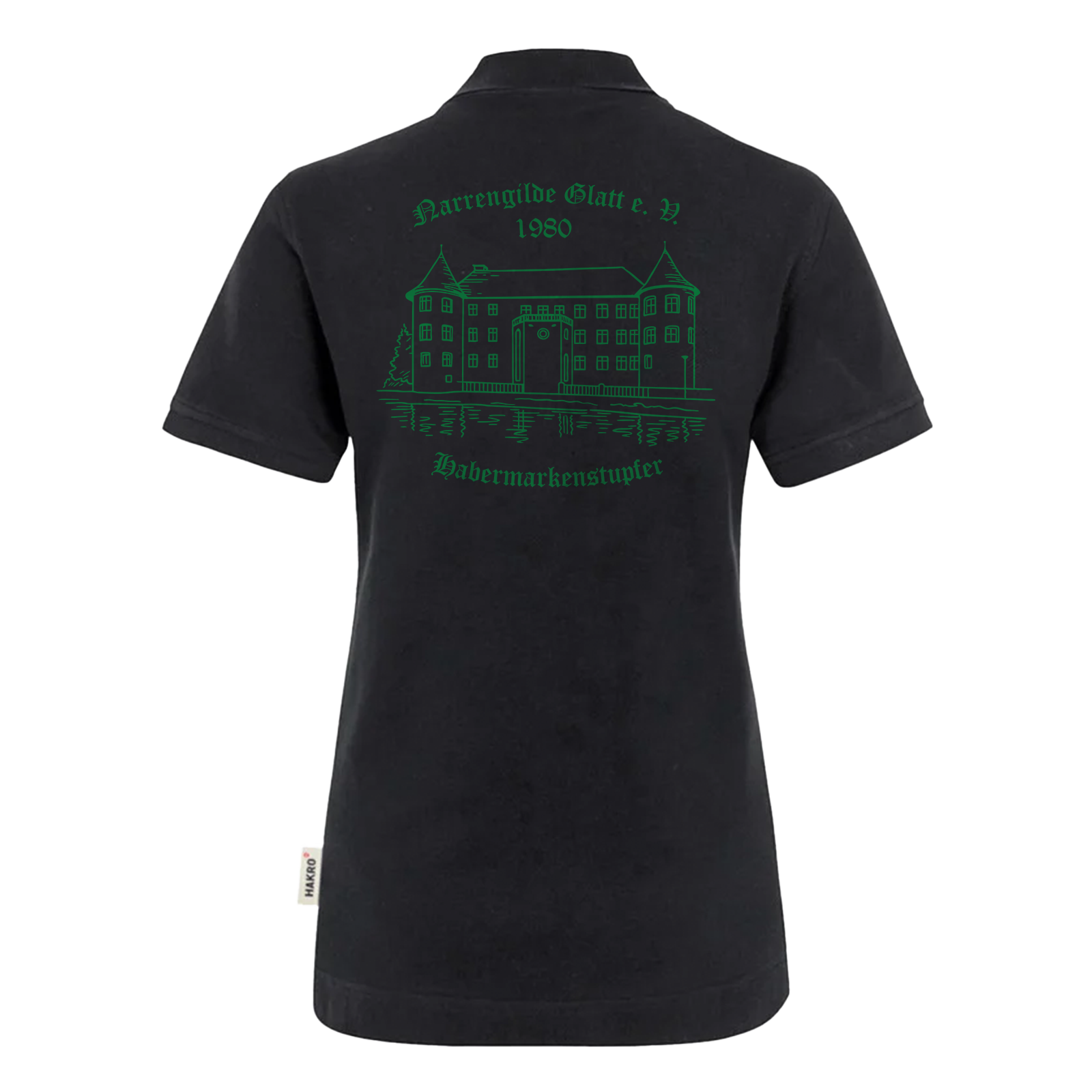 Narrengilde Glatt Damen Poloshirt "Habermarkenstupfer"