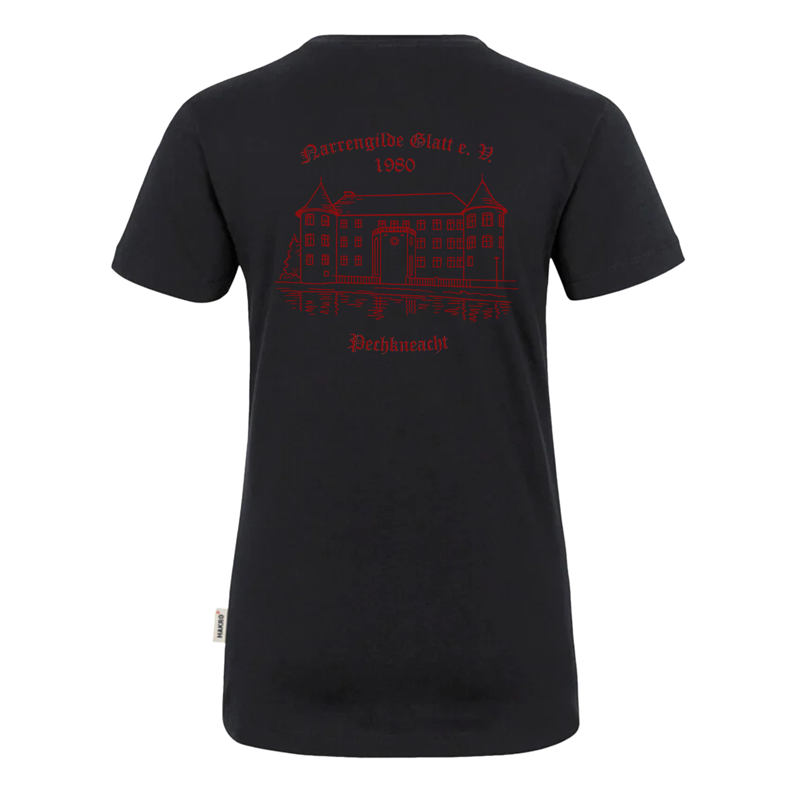Narrengilde Glatt Damen V-Shirt "Pechkneacht"