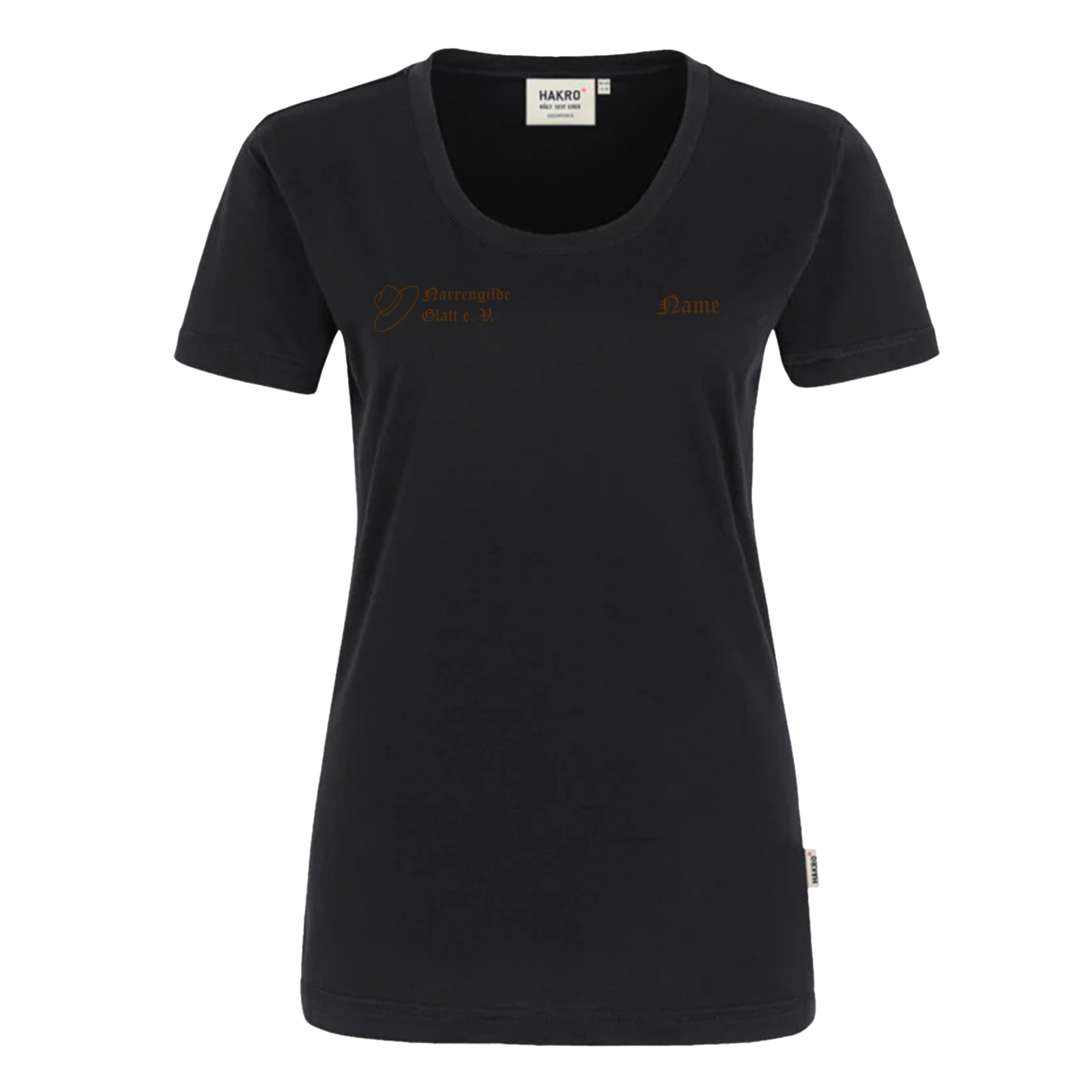 Narrengilde Glatt Damen T-Shirt "Glattal Flößer"