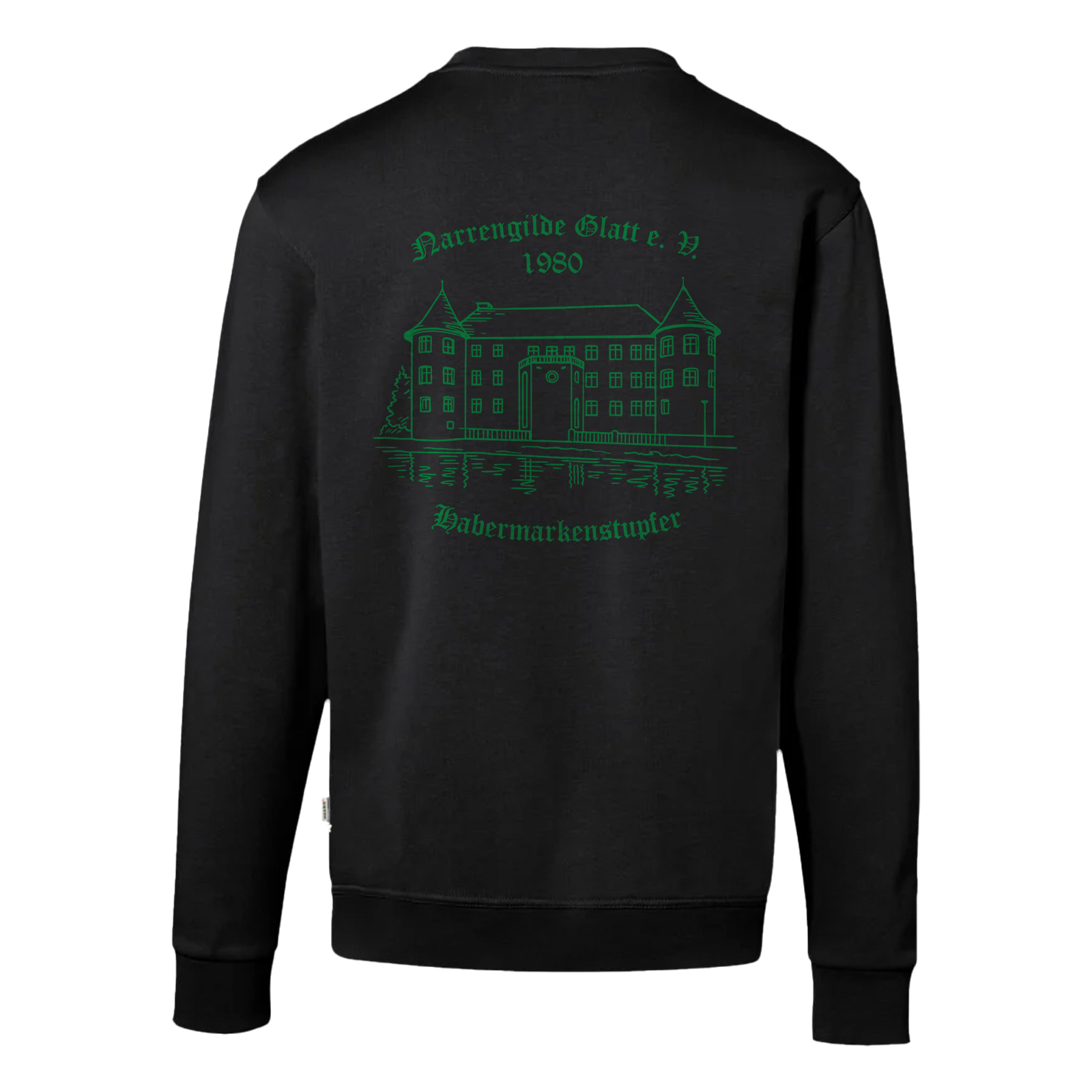 Narrengilde Glatt Sweatshirt "Habermarkenstupfer"