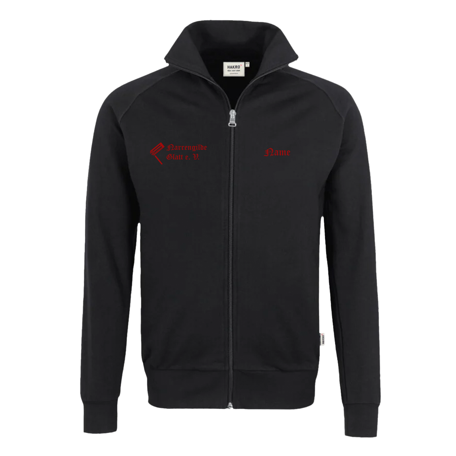 Narrengilde Glatt Sweatjacke "Pechkneacht"