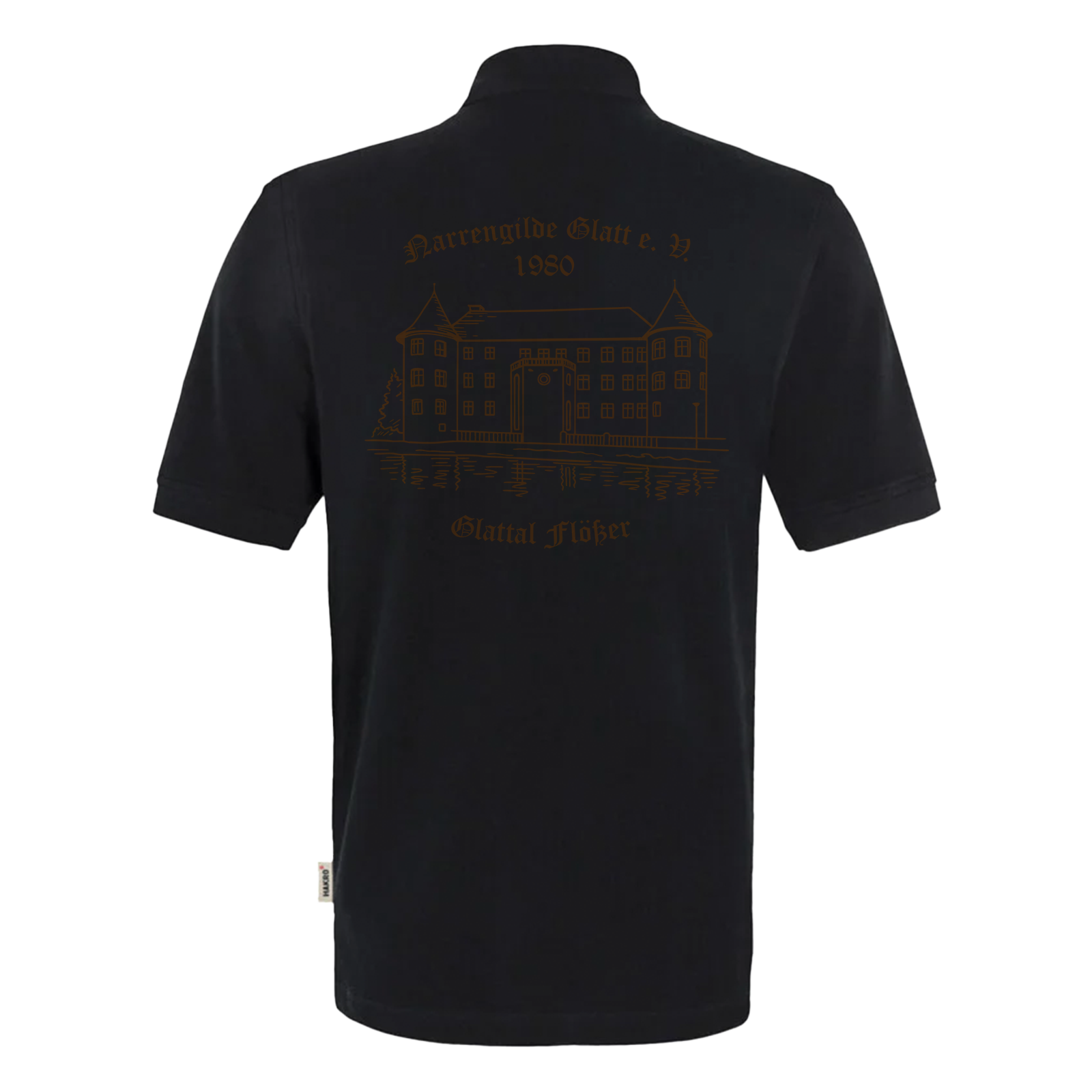 Narrengilde Glatt Herren Poloshirt "Glattal Flößer"