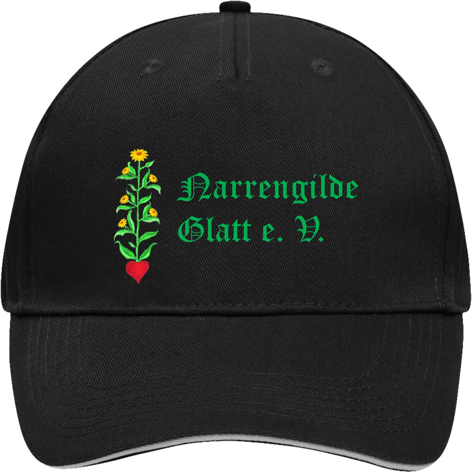 Narrengilde Glatt 5 Panel Cap "Habermarkenstupfer" UNISEX