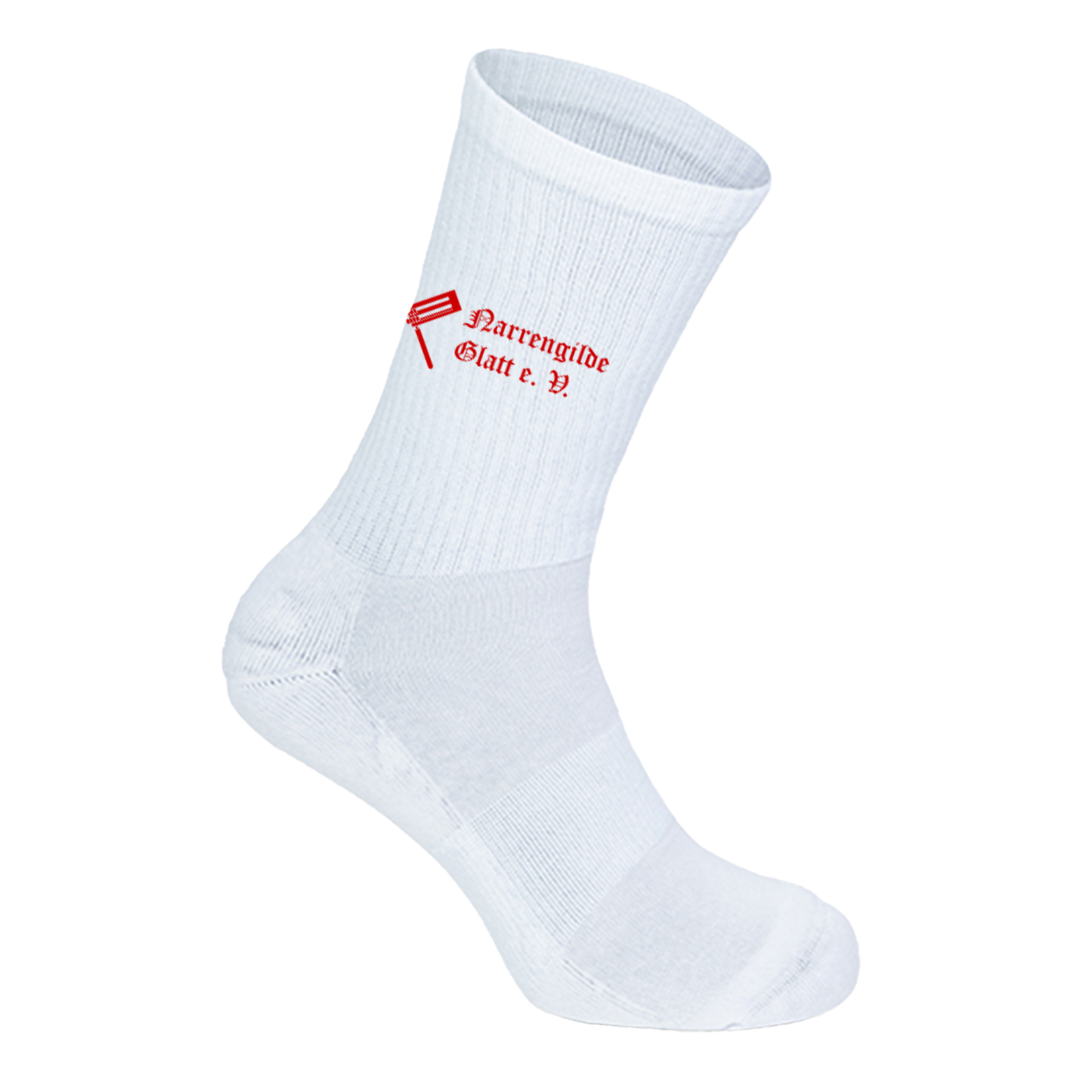 Narrengilde Glatt Tennissocken "Pechkneacht"