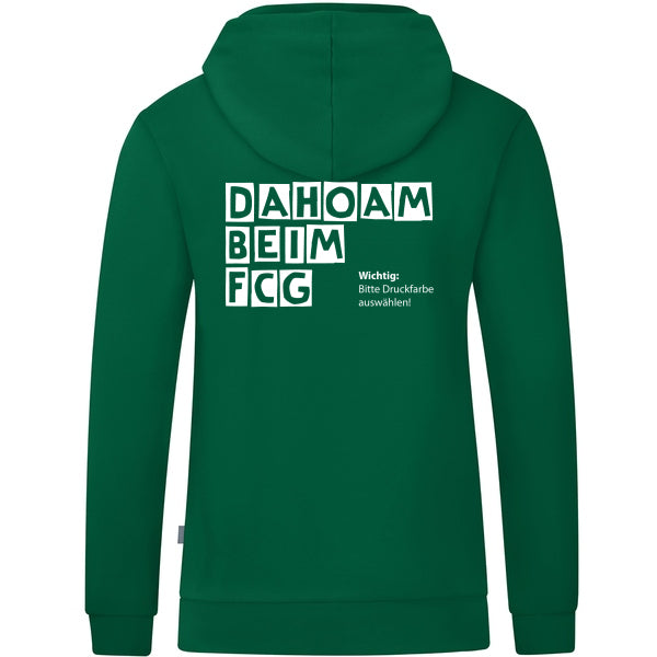 FC Gerolfing Kapuzenjacke "Dahoam" Damen