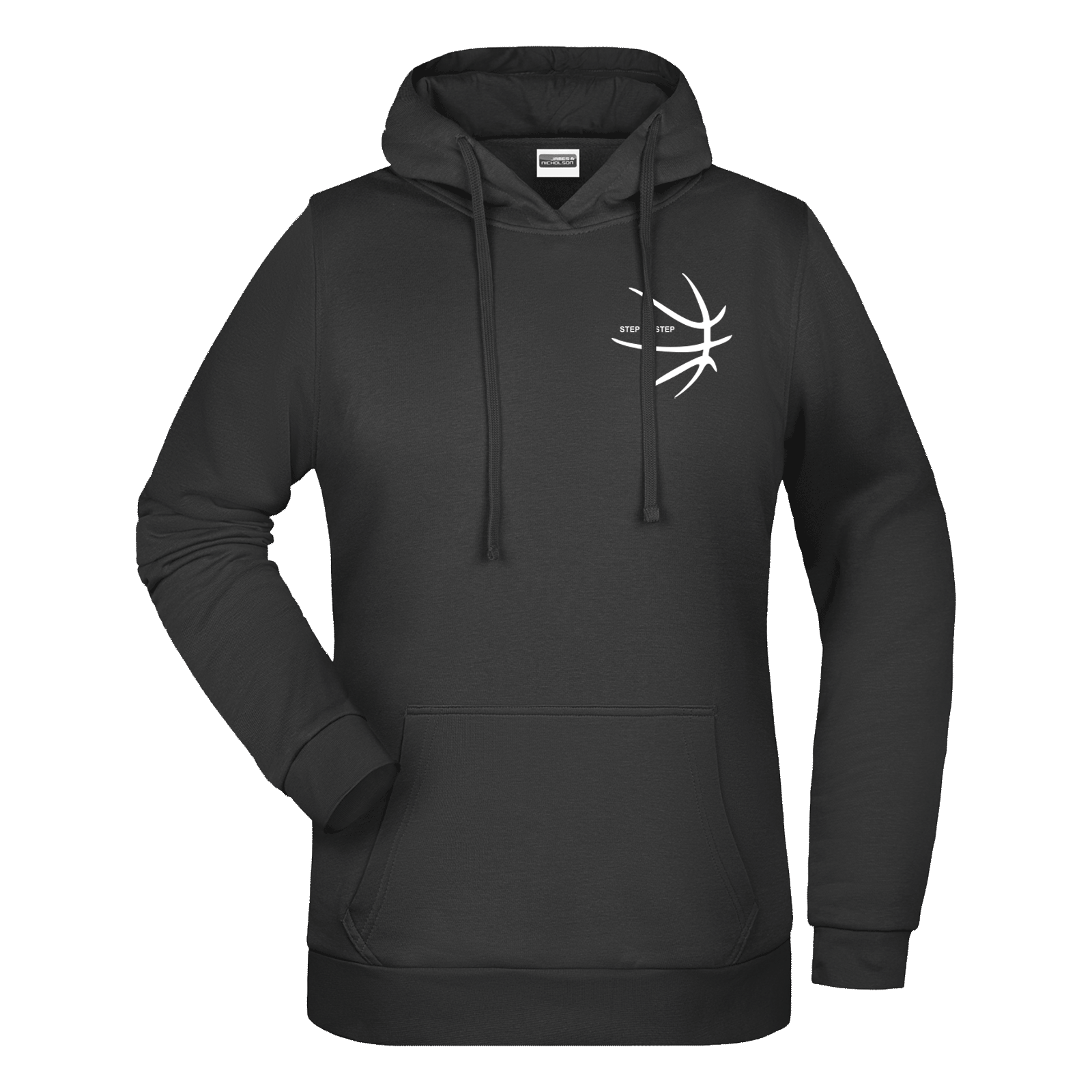 STEP BY STEP Hoody Damen "Logo"