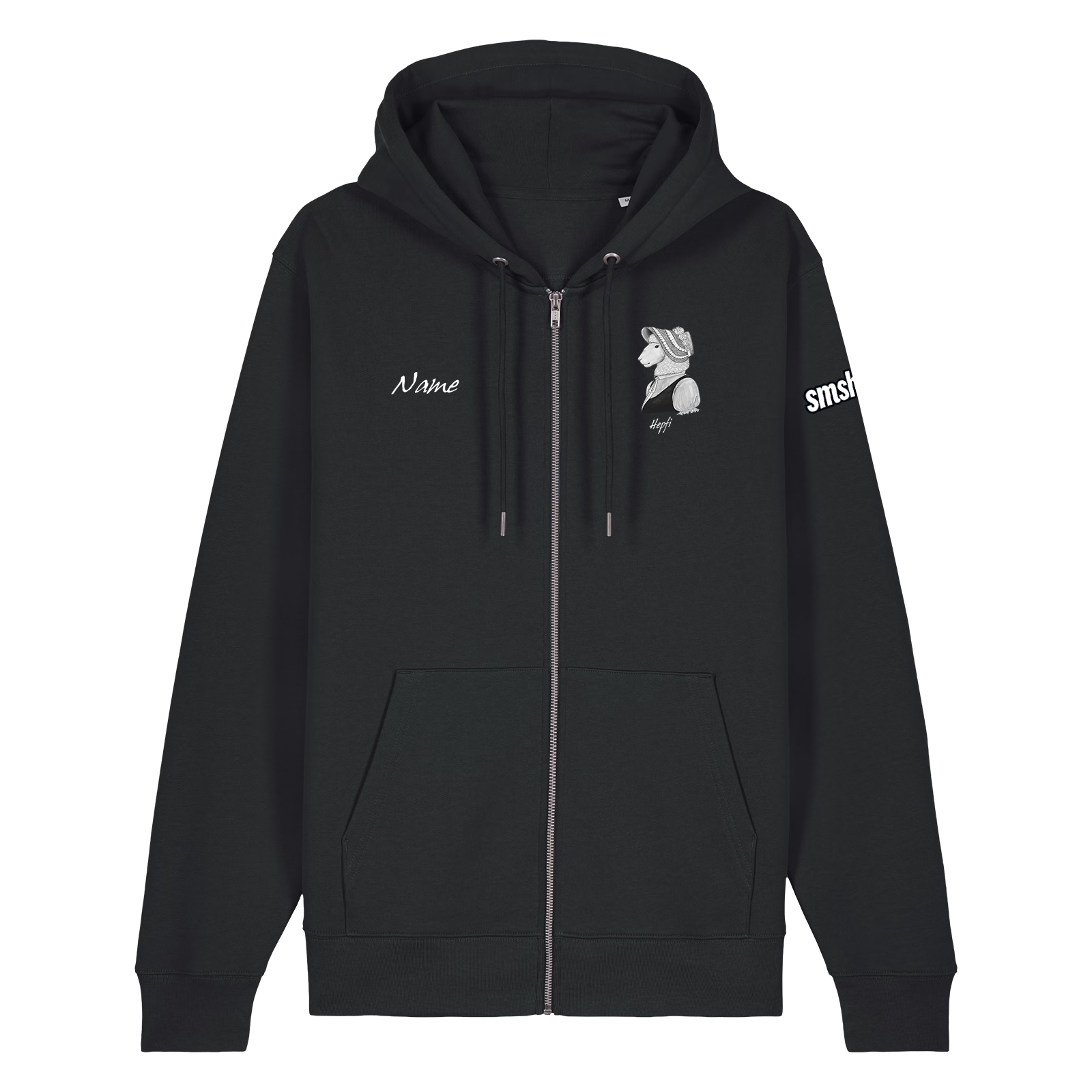 Schäfertanz Zip-Hoodie "Hepfi"